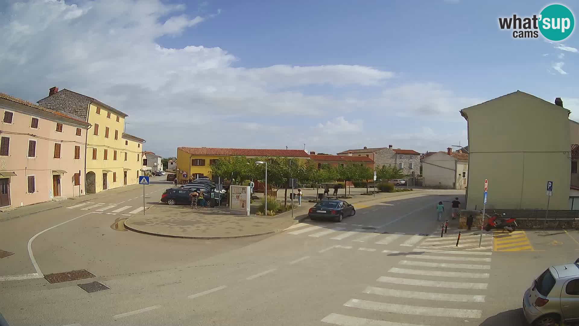 Bale, webcam de la plaza La Musa – Istria – Croacia