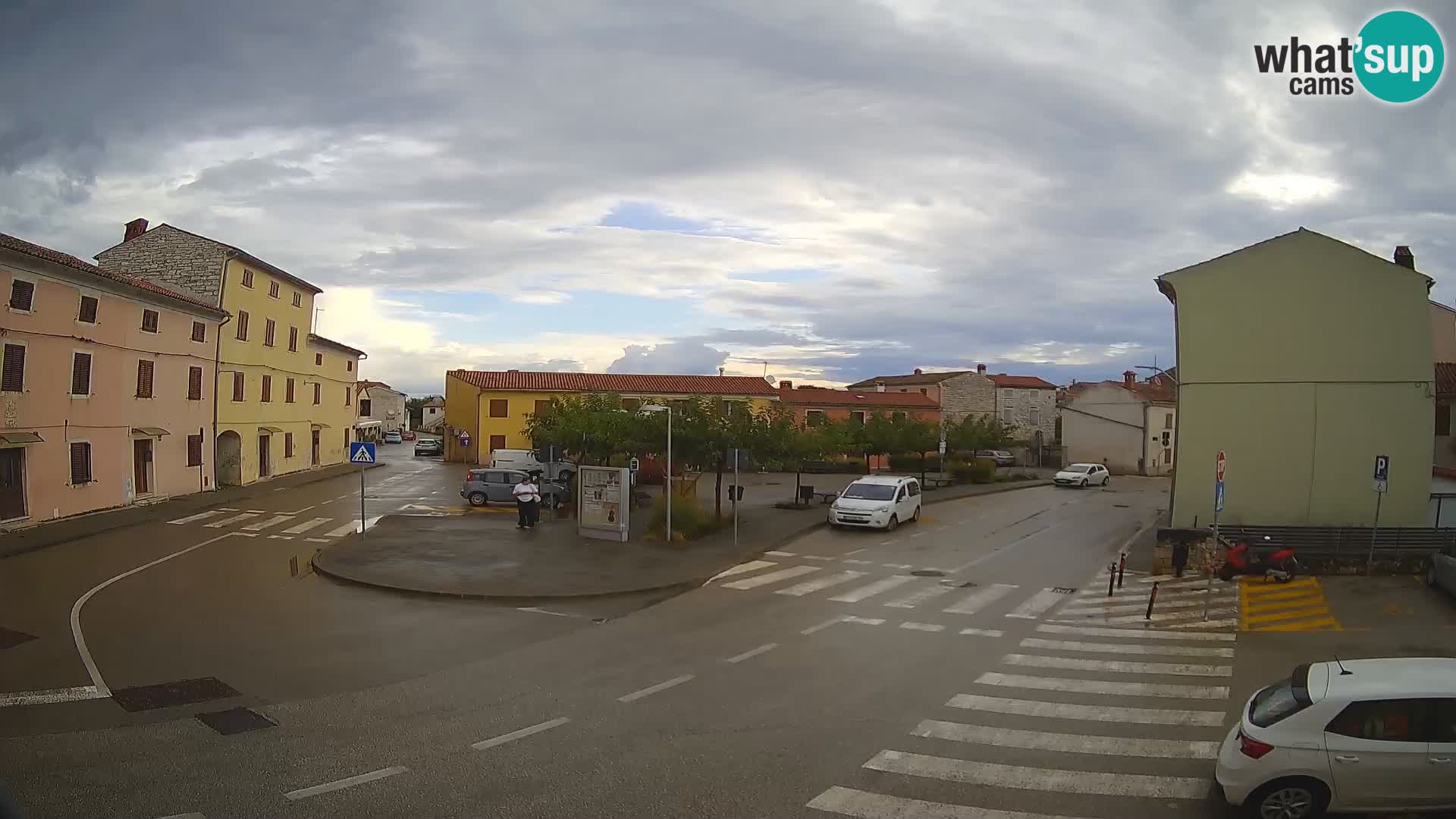 Bale Trg La Musa webcam – Istria – Croatia