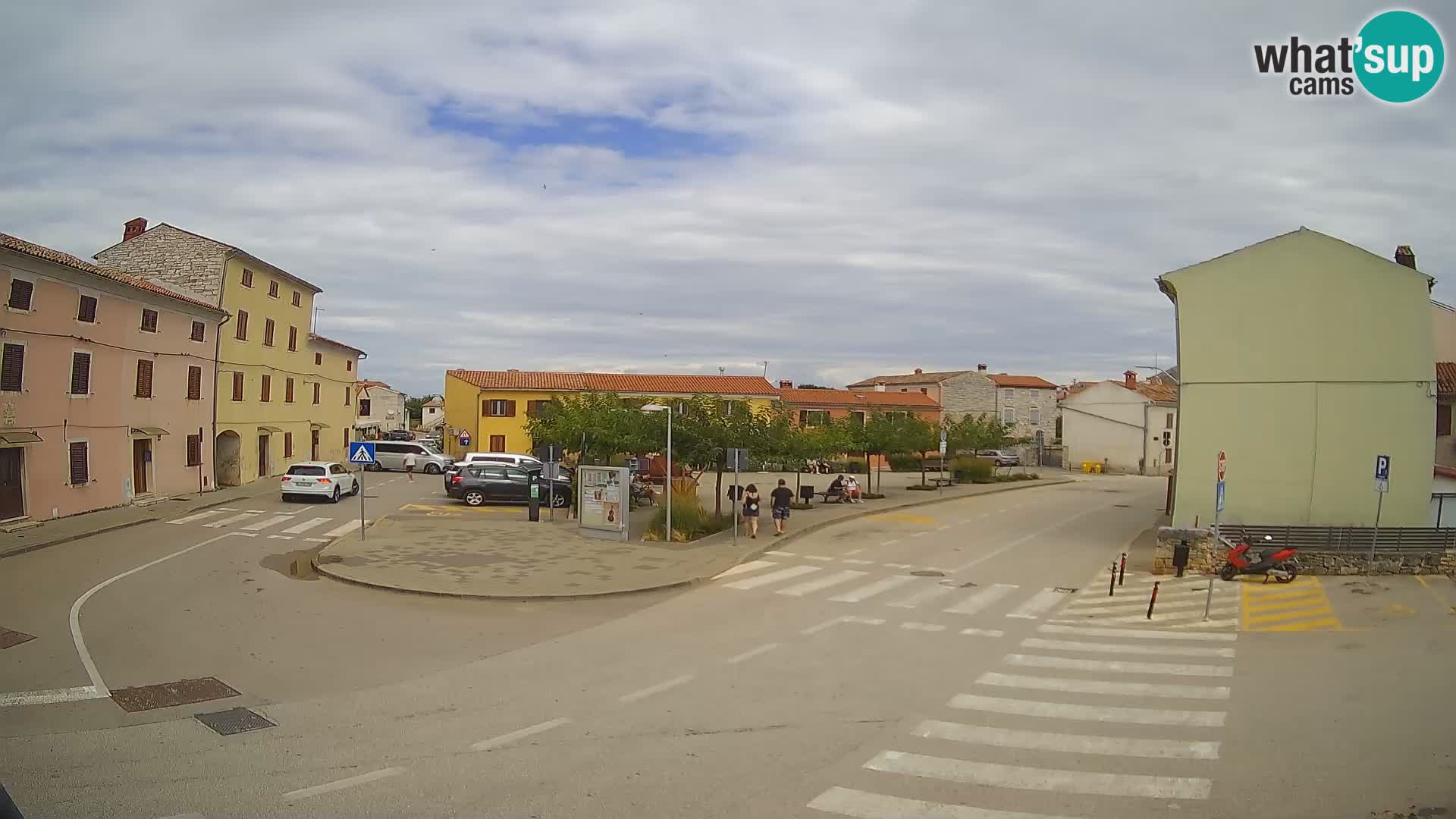 Bale Trg La Musa webcam – Istria – Croatia