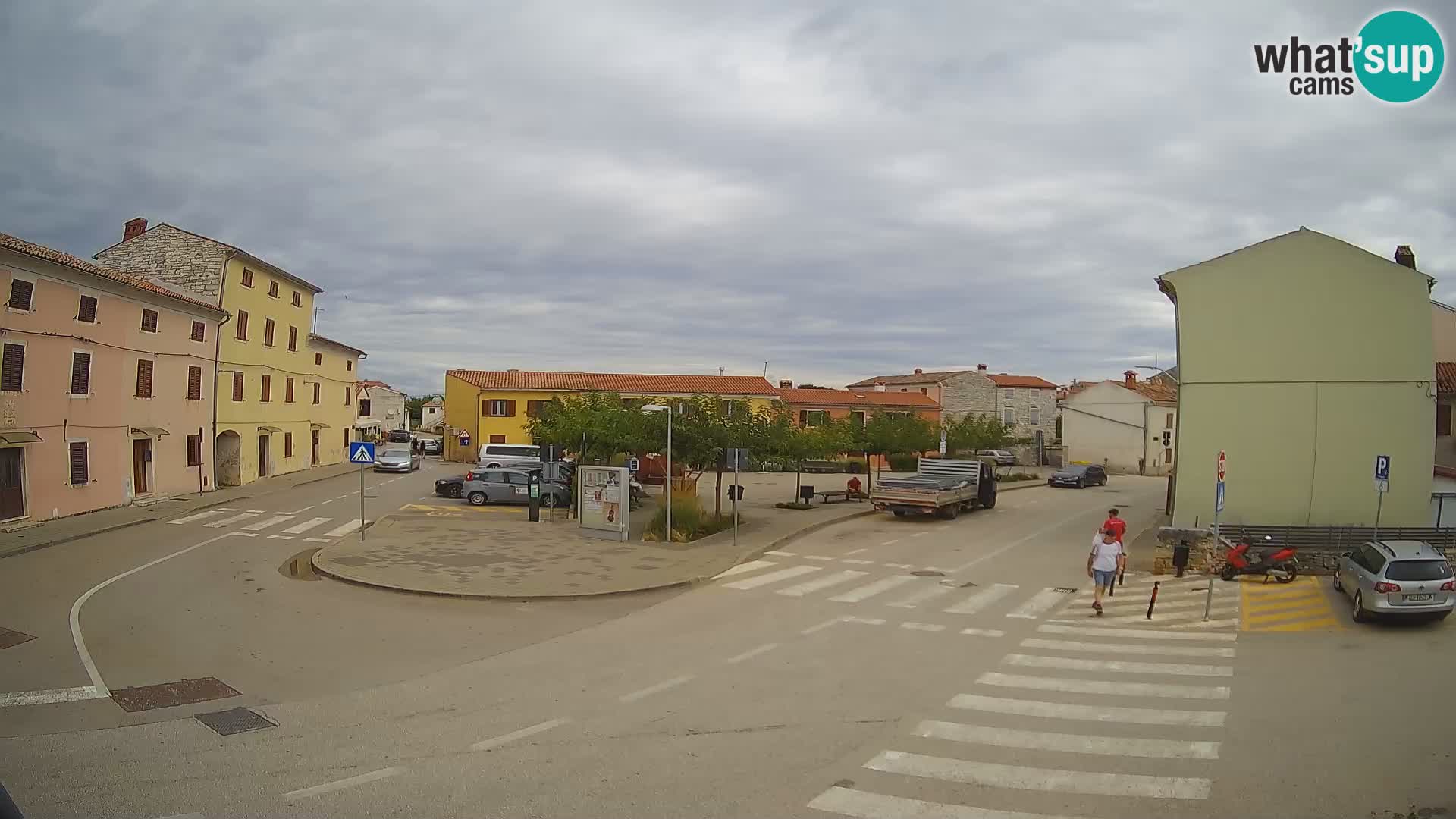 Bale, webcam de la plaza La Musa – Istria – Croacia