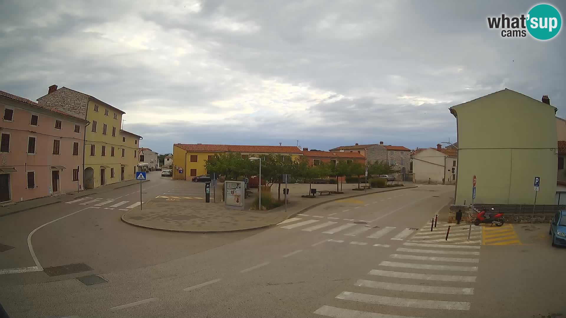 Bale Trg La Musa webcam – Istria – Croatia