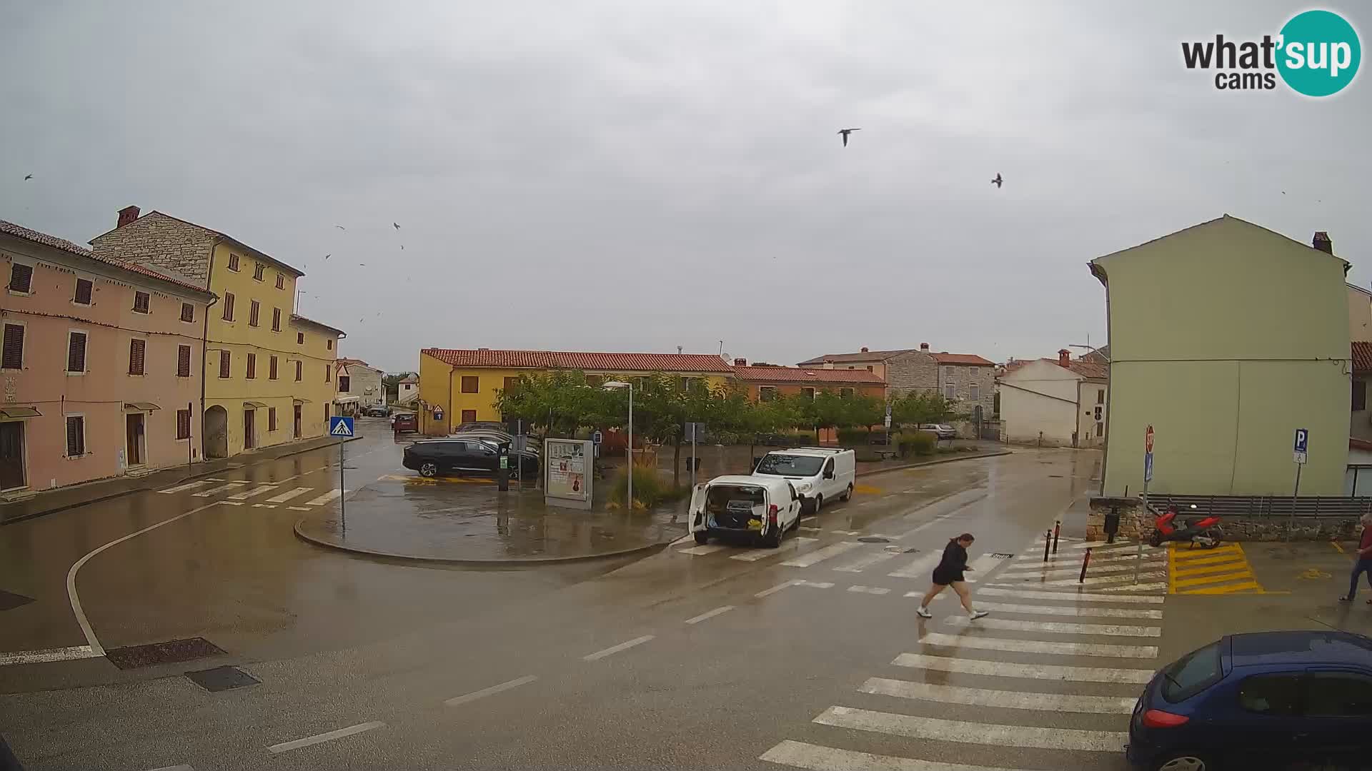 Bale Trg La Musa webcam – Istria – Croatia