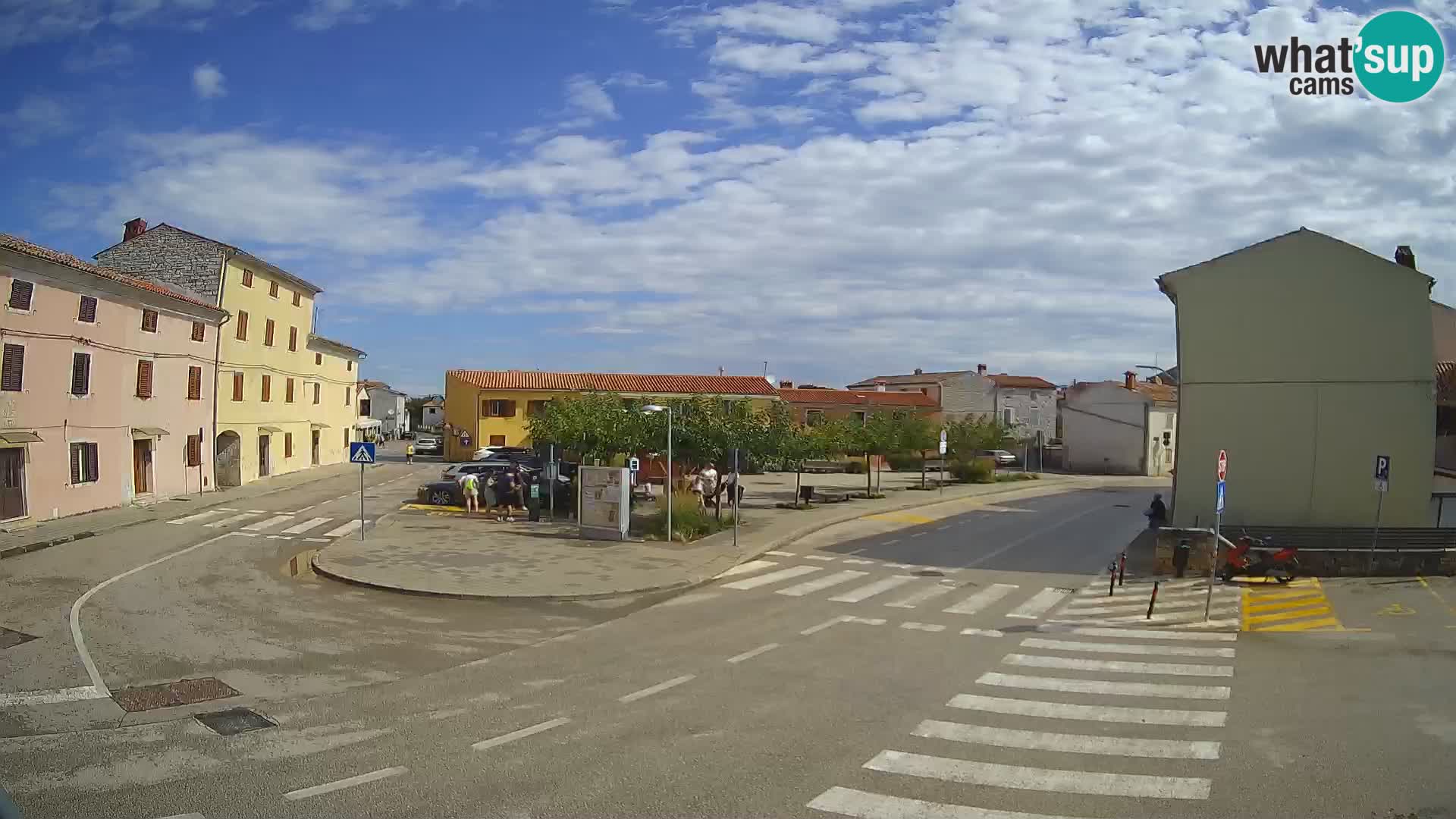 Bale, webcam de la plaza La Musa – Istria – Croacia