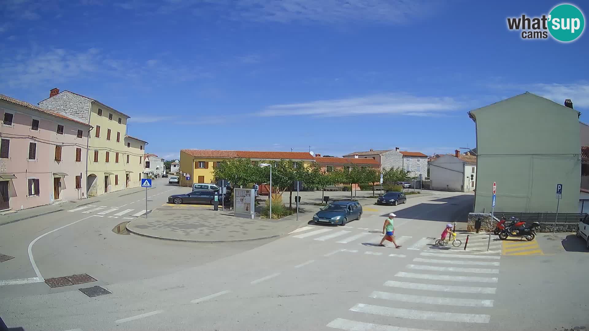 Webcam Valle, piazza La Musa – Istria – Croazia