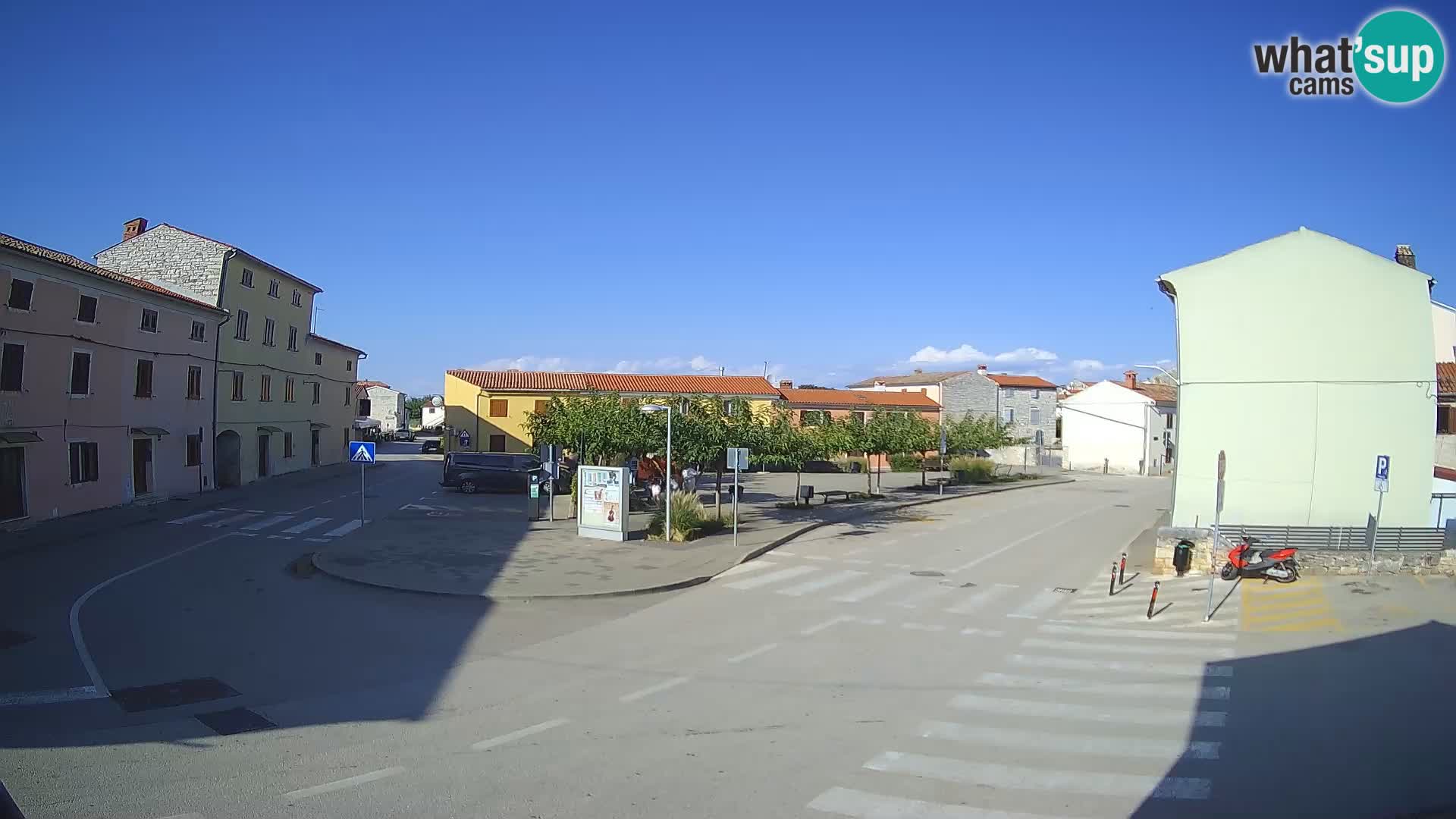 Bale Trg La Musa webcam – Istria – Croatia