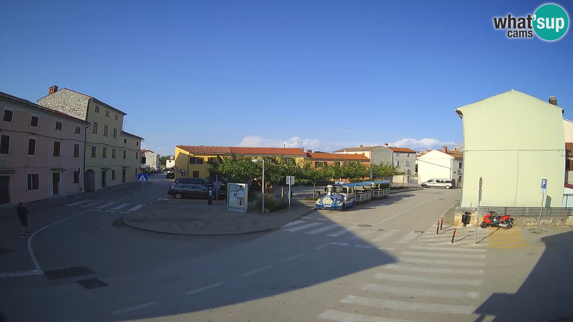 Bale, webcam de la plaza La Musa – Istria – Croacia