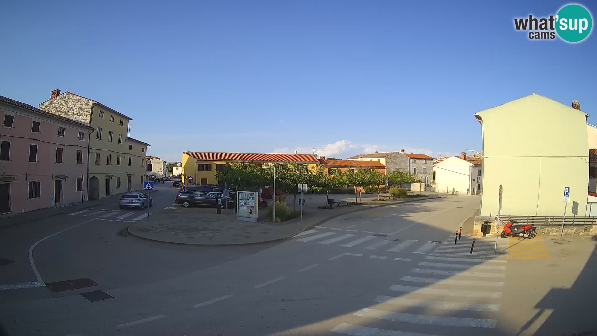 Bale Trg La Musa spletna kamera – Istra – Hrvaška