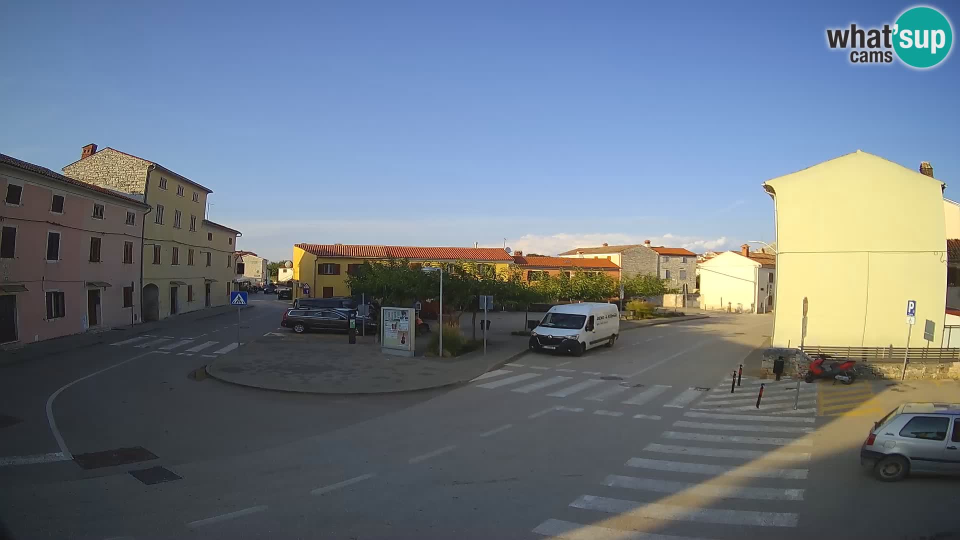 Webcam Valle, piazza La Musa – Istria – Croazia