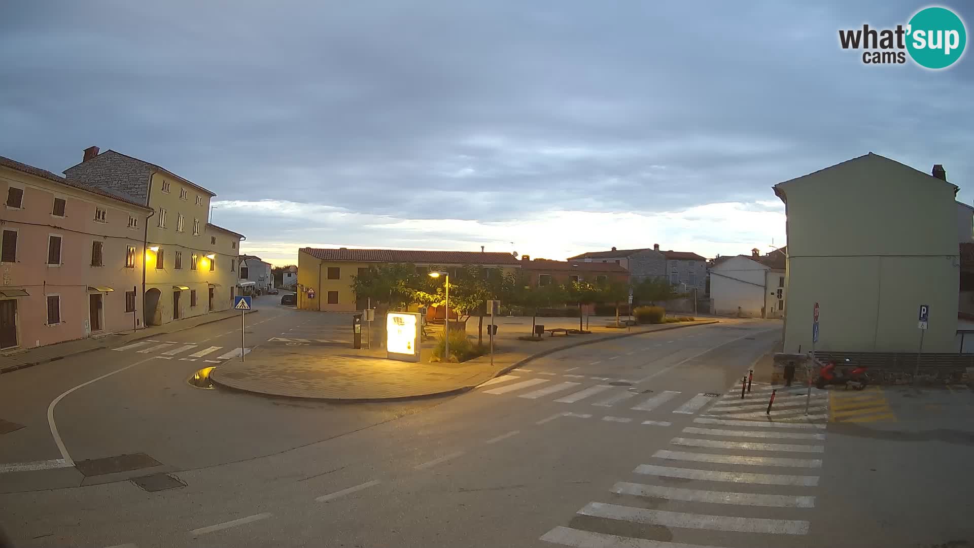 Bale Trg La Musa webcam – Istria – Croatia