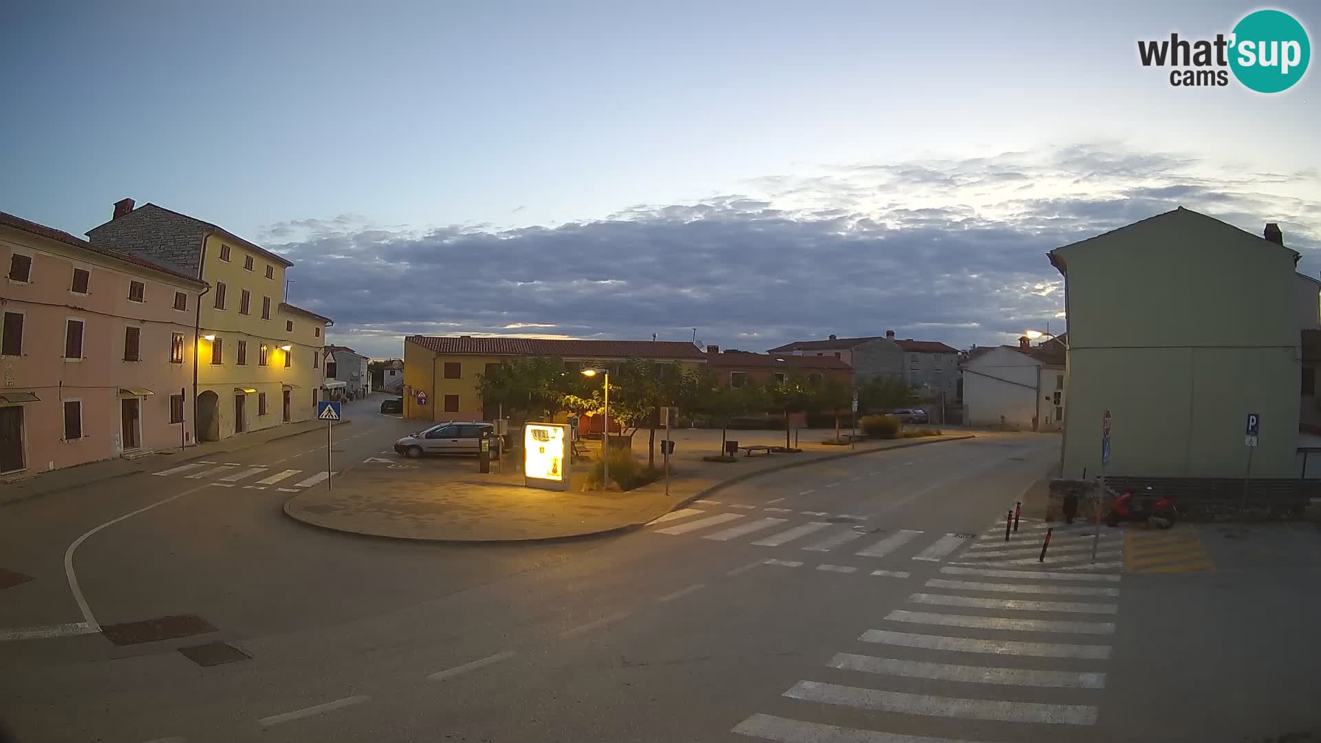 Bale Trg La Musa webcam – Istria – Croatia
