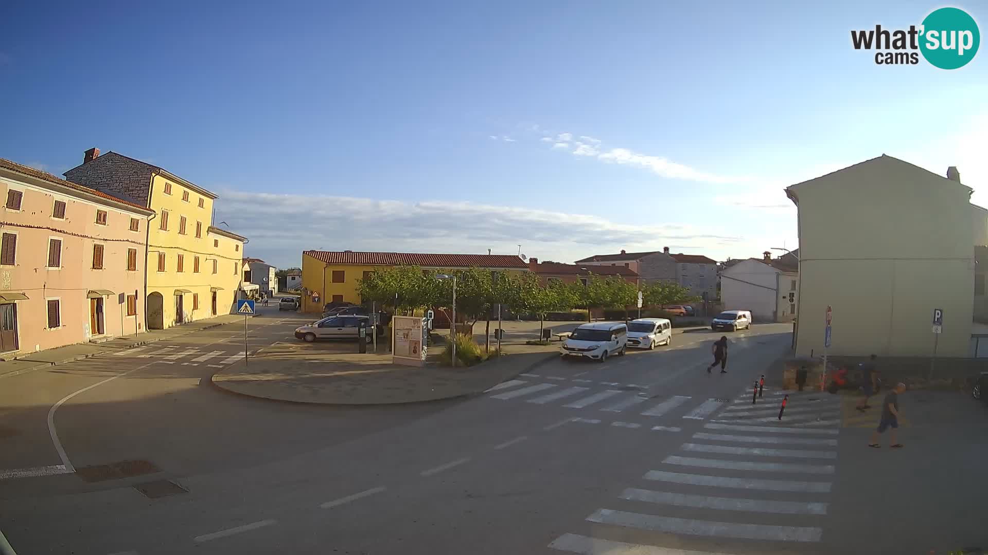 Bale Trg La Musa spletna kamera – Istra – Hrvaška