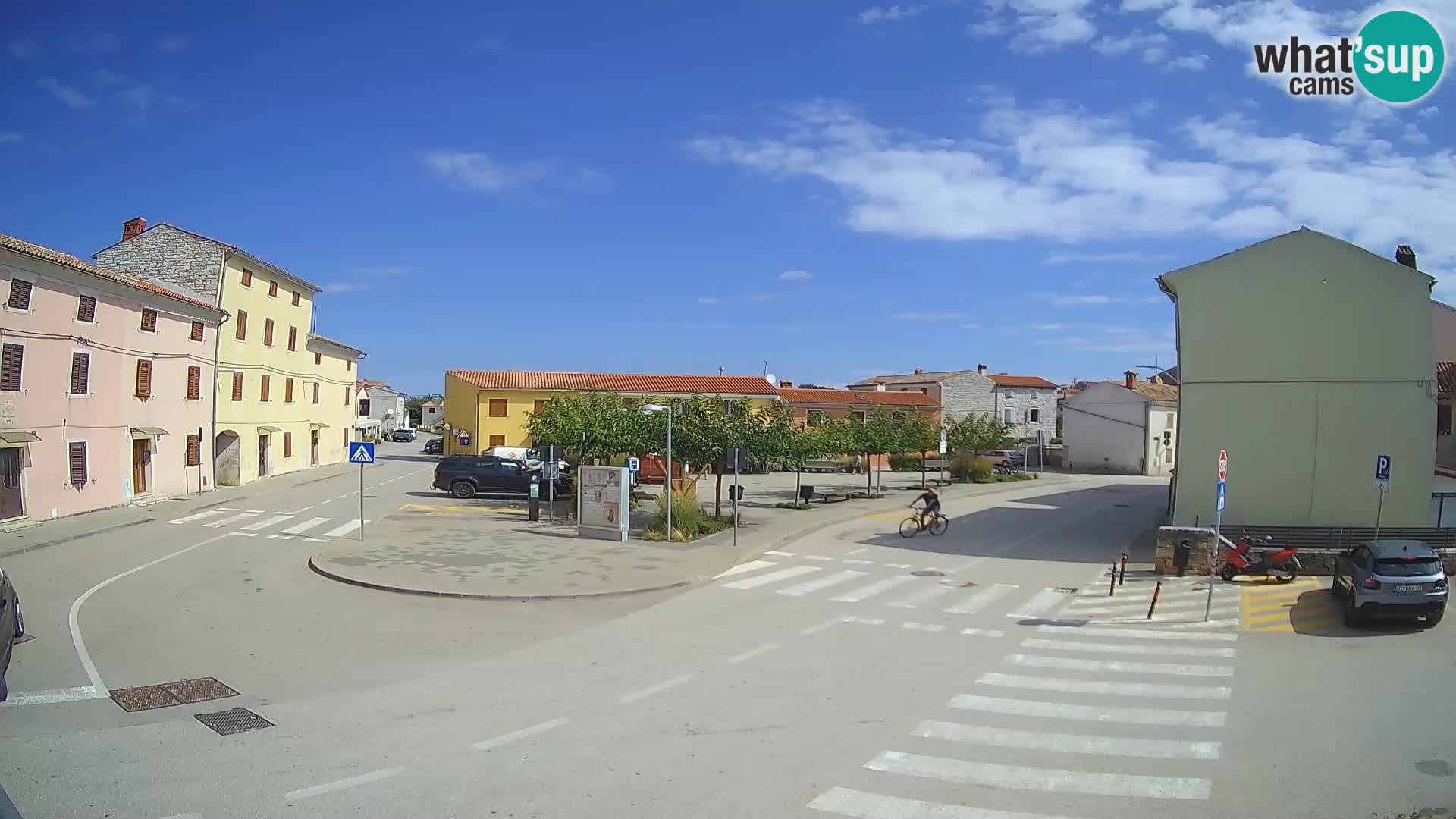 Bale Trg La Musa webcam – Istria – Croatia