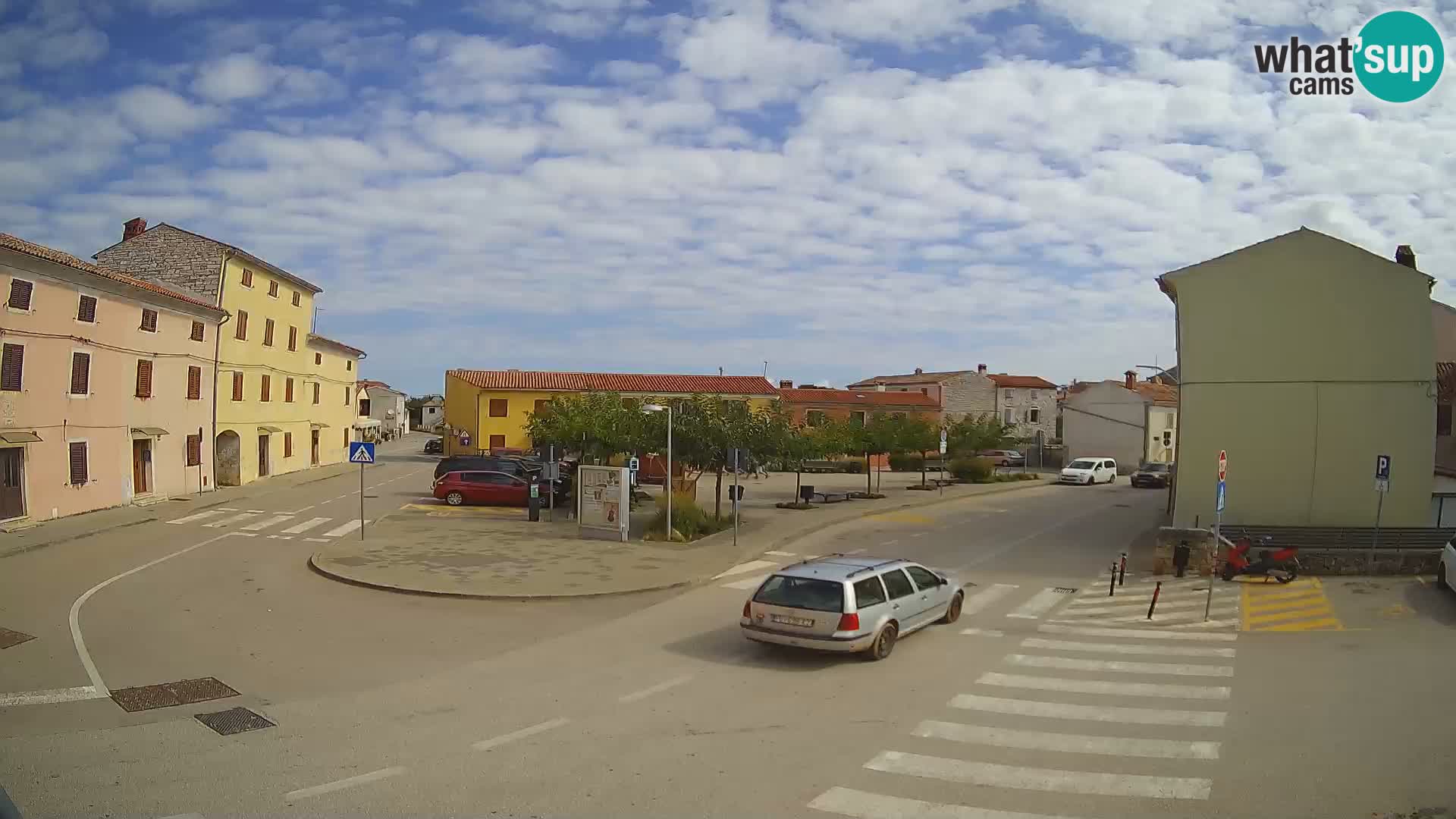 Bale, webcam de la plaza La Musa – Istria – Croacia