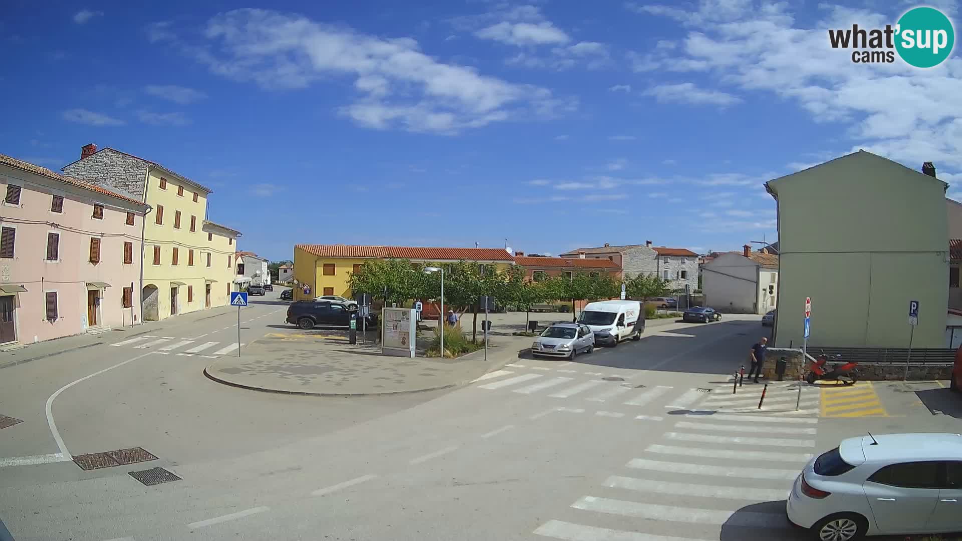 Bale Trg La Musa webcam – Istria – Croatia