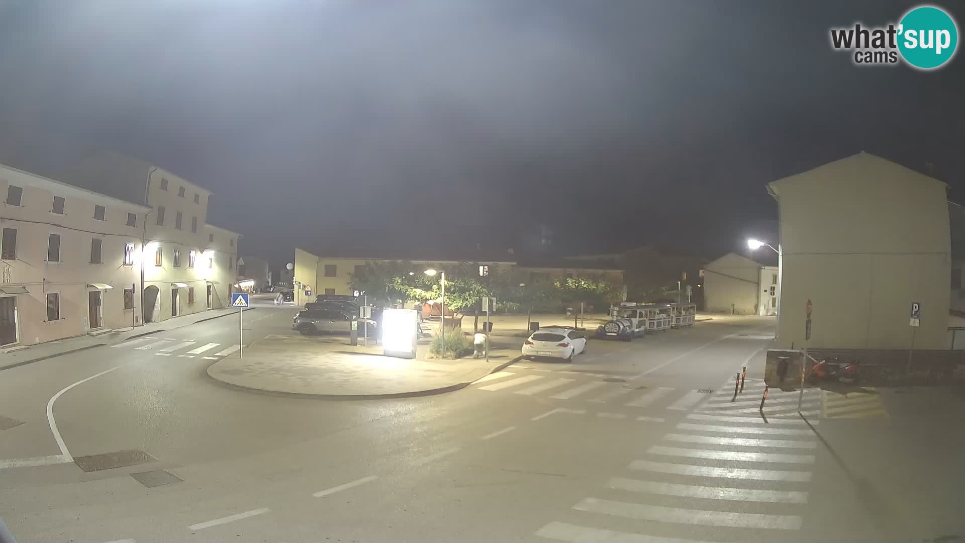 Bale, webcam de la plaza La Musa – Istria – Croacia