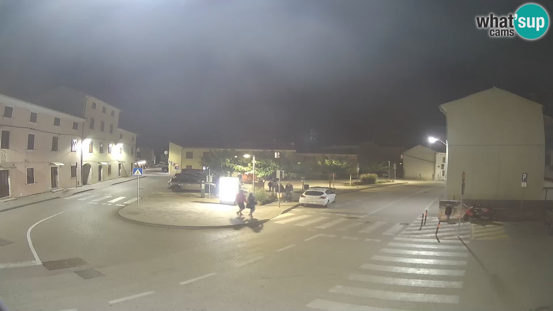 Bale, webcam de la place La Musa – Istrie – Croatie