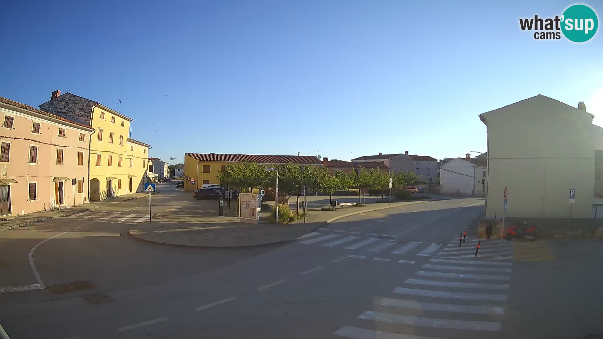 Bale Trg La Musa webcam – Istria – Croatia