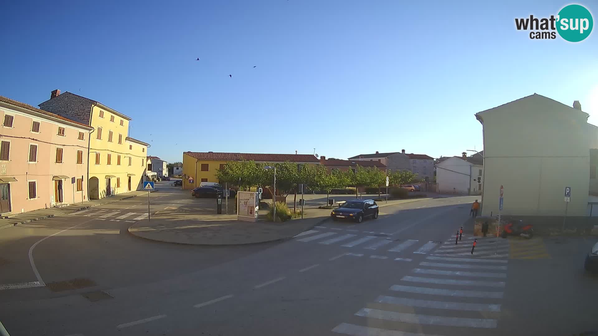 Bale Trg La Musa webcam – Istria – Croatia