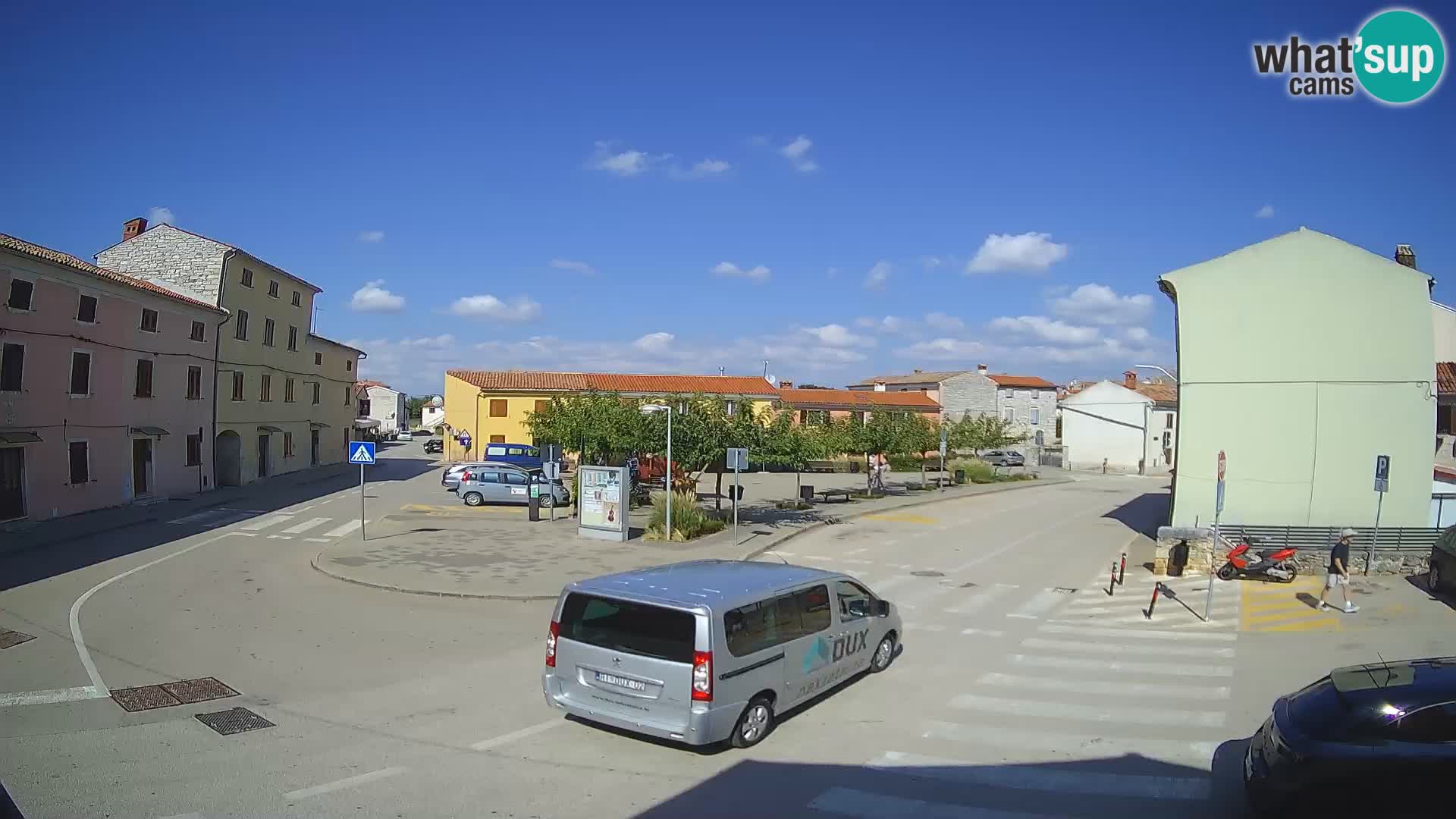 Bale, webcam de la place La Musa – Istrie – Croatie