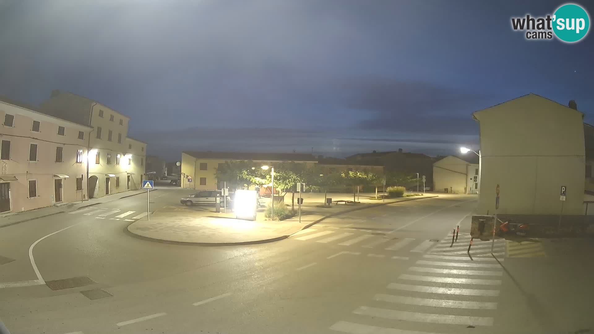 Bale Trg La Musa webcam – Istria – Croatia