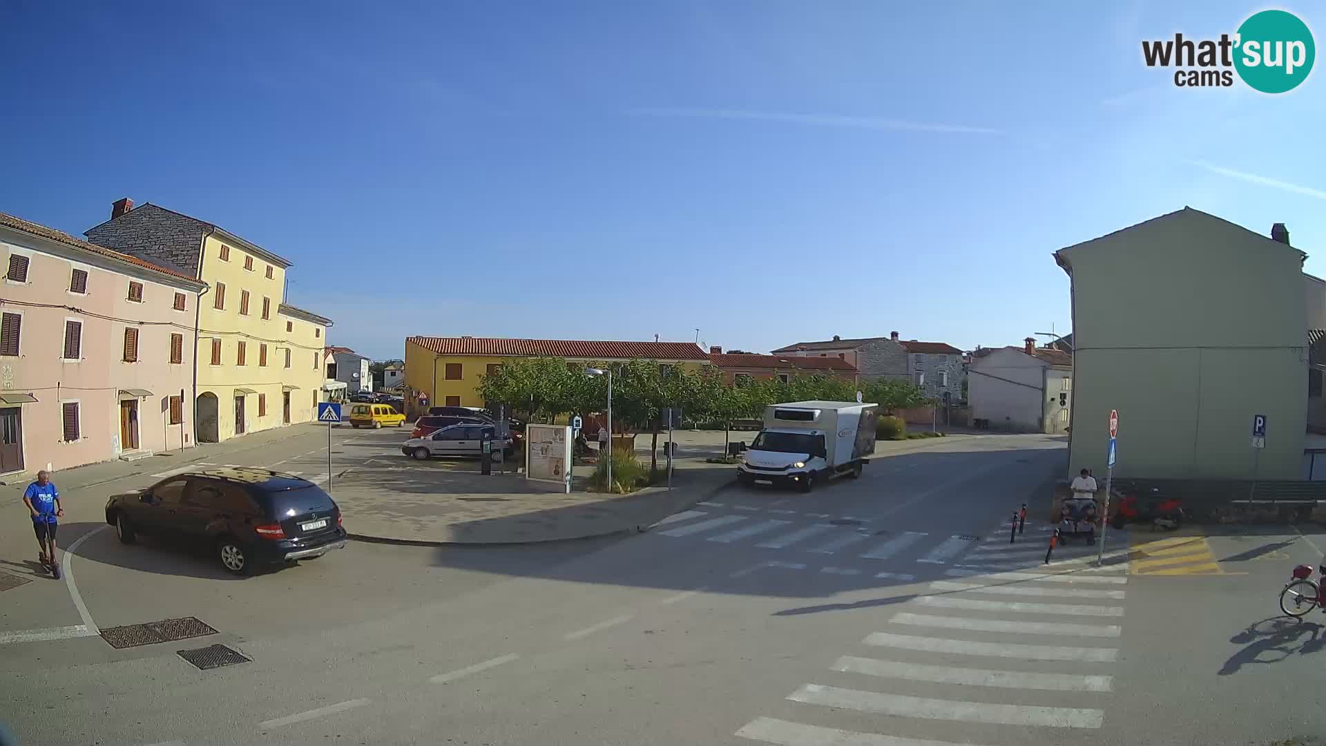 Bale Trg La Musa webcam – Istria – Croatia
