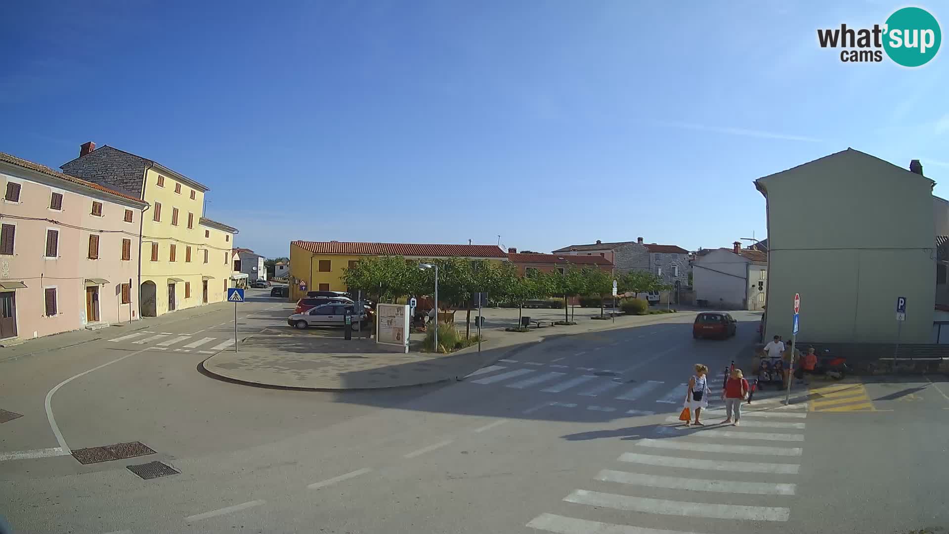 Bale Trg La Musa webcam – Istria – Croatia