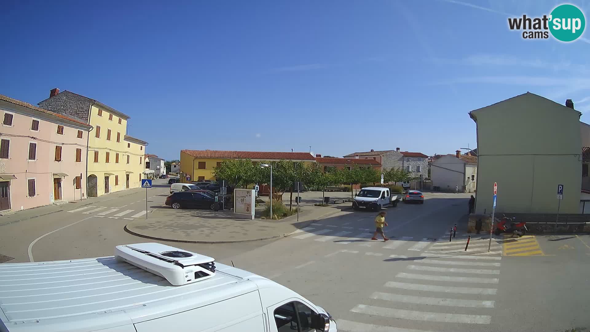 Bale Trg La Musa web kamera – Istra