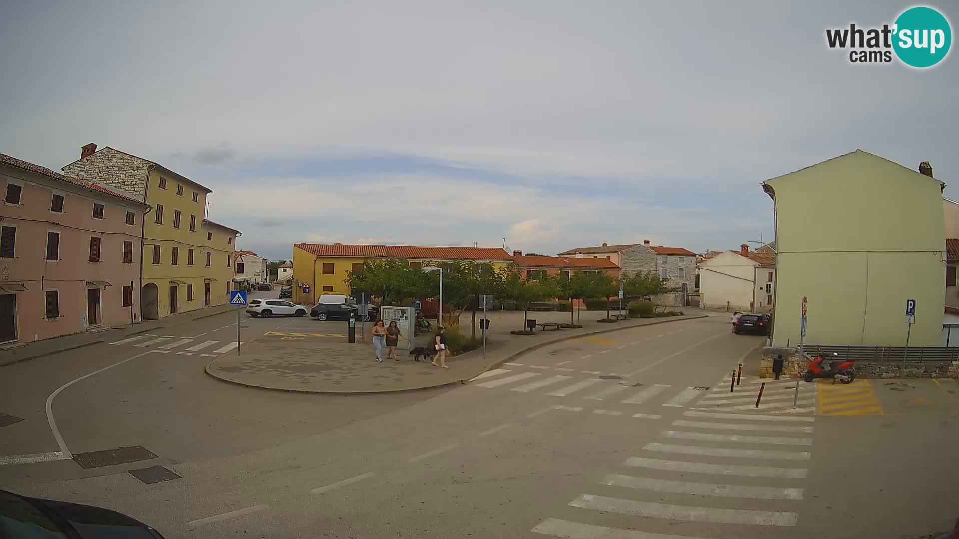 Bale Trg La Musa web kamera – Istra