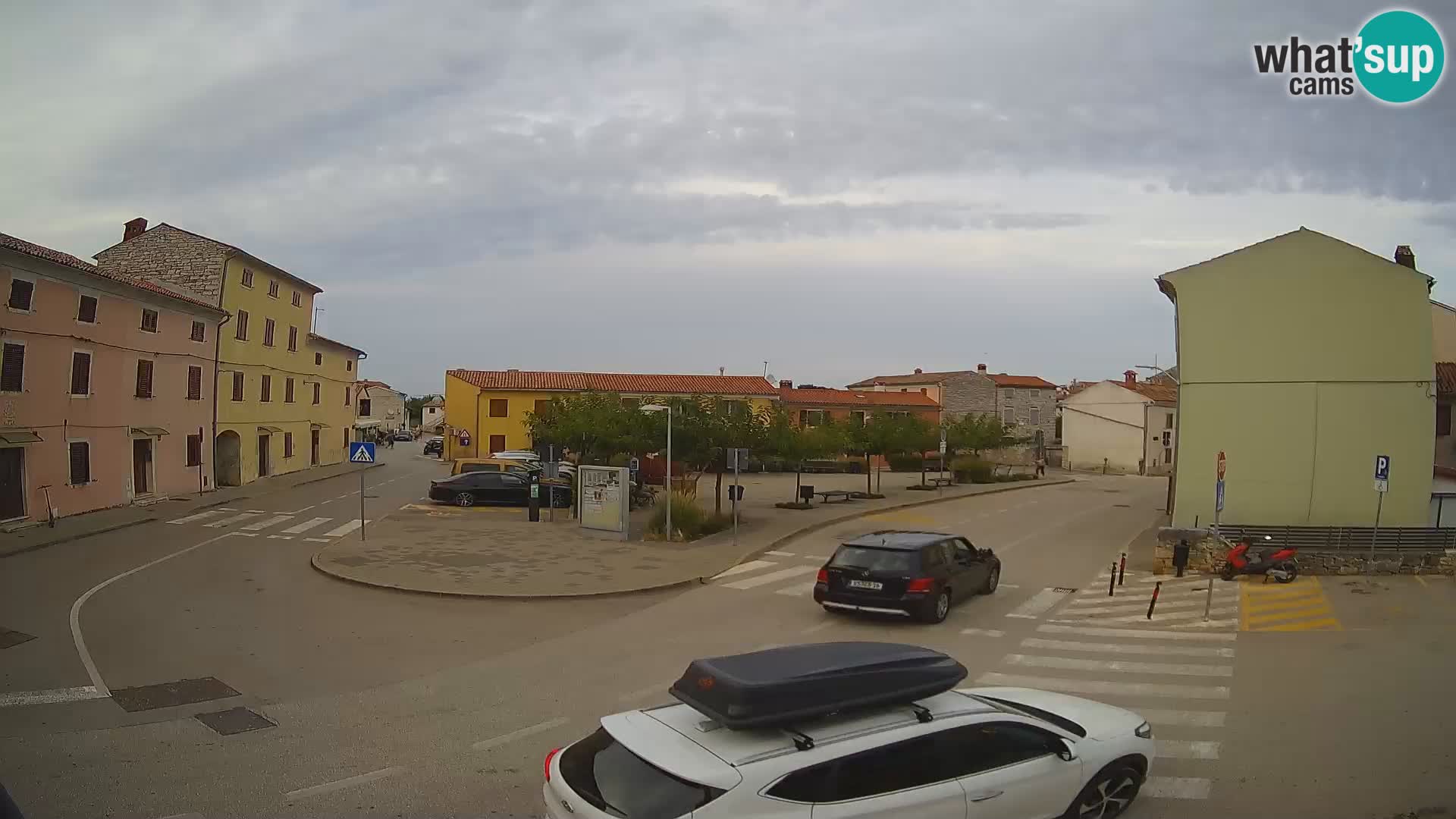 Bale, webcam de la place La Musa – Istrie – Croatie