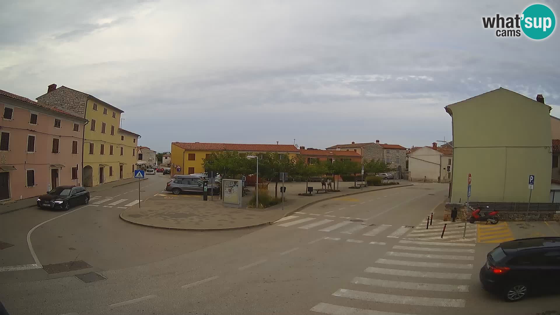 Bale, webcam de la plaza La Musa – Istria – Croacia