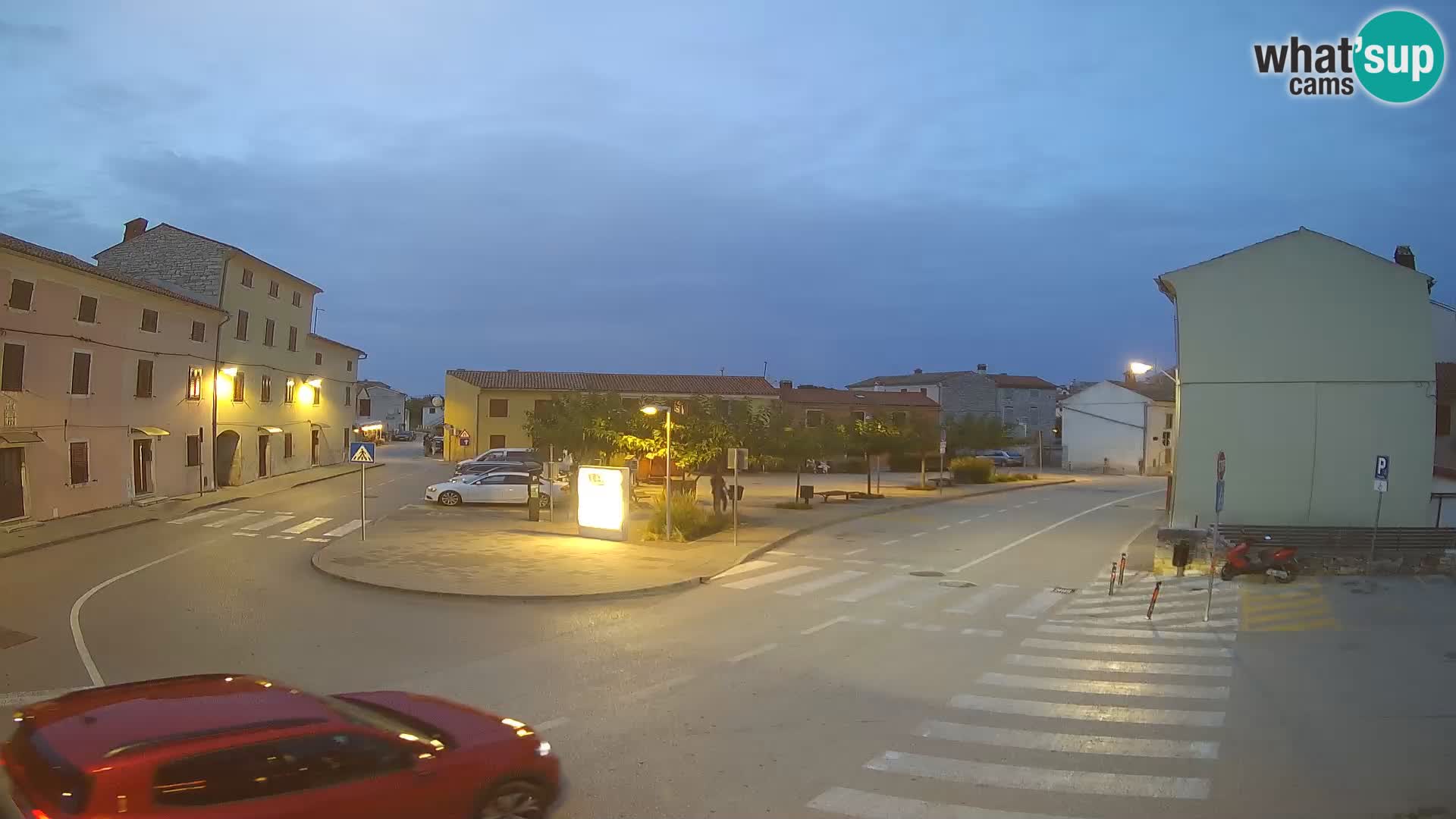 Bale Trg La Musa webcam – Istria – Croatia