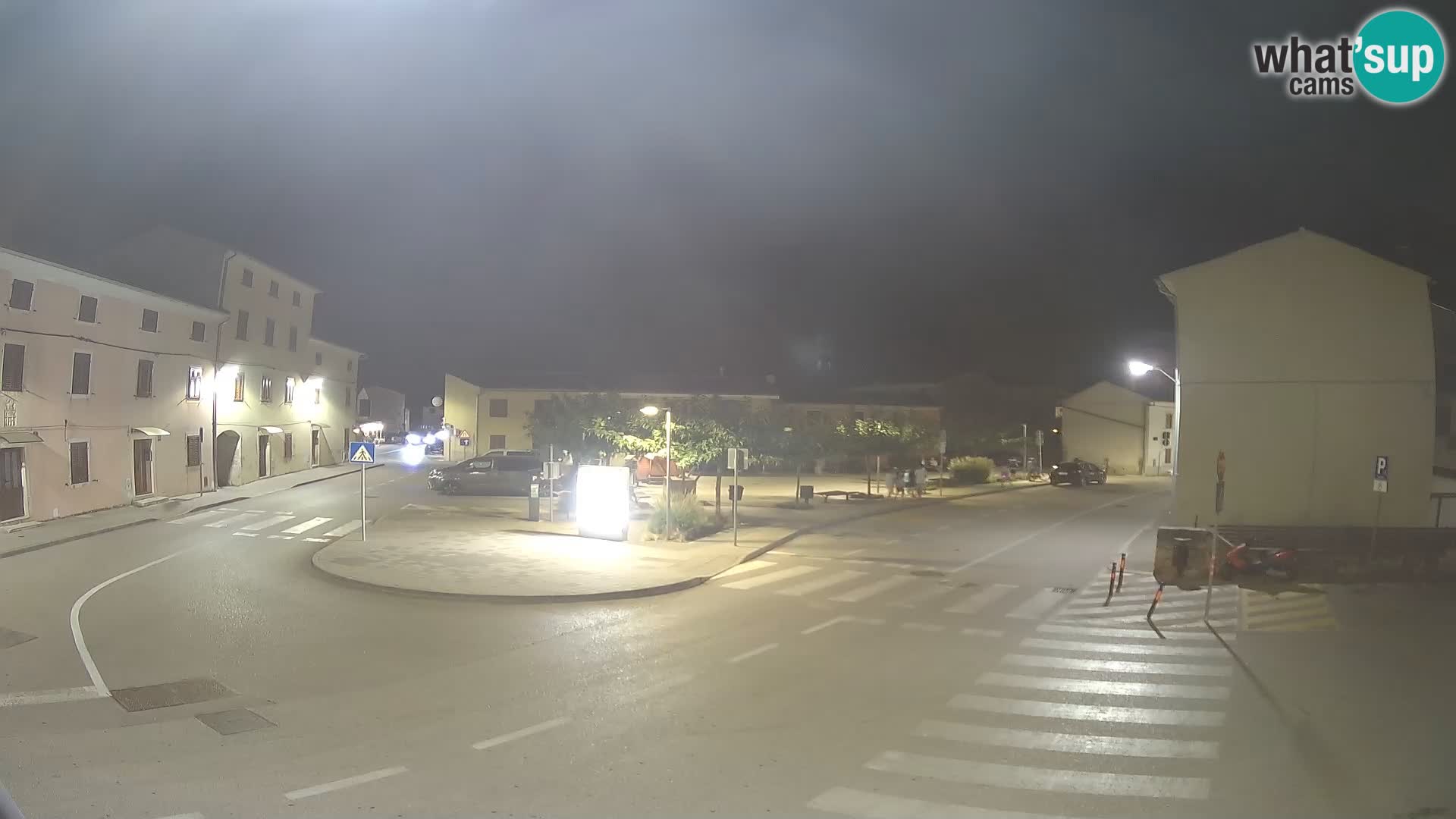 Bale, webcam de la plaza La Musa – Istria – Croacia