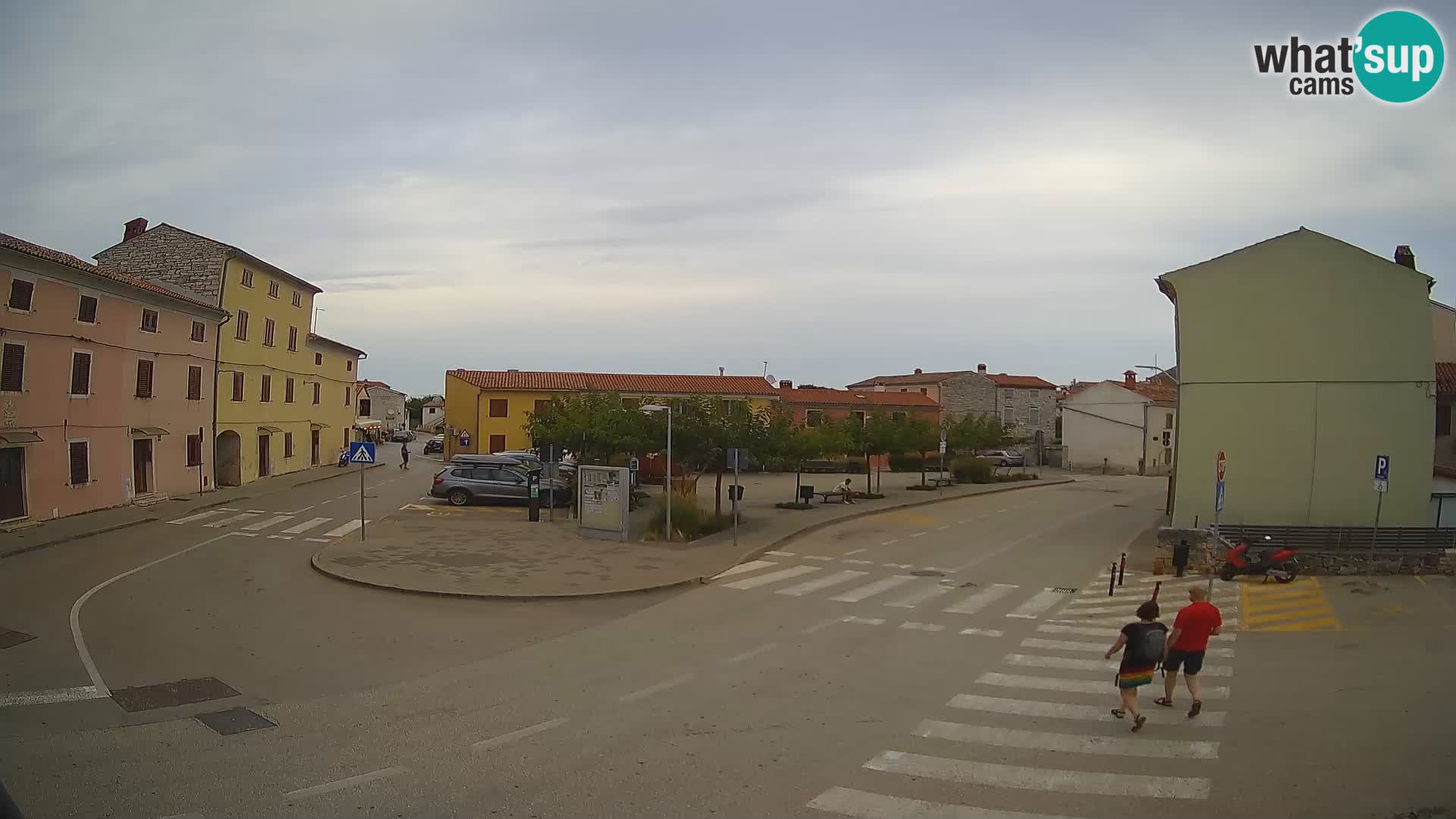 Bale, webcam de la plaza La Musa – Istria – Croacia