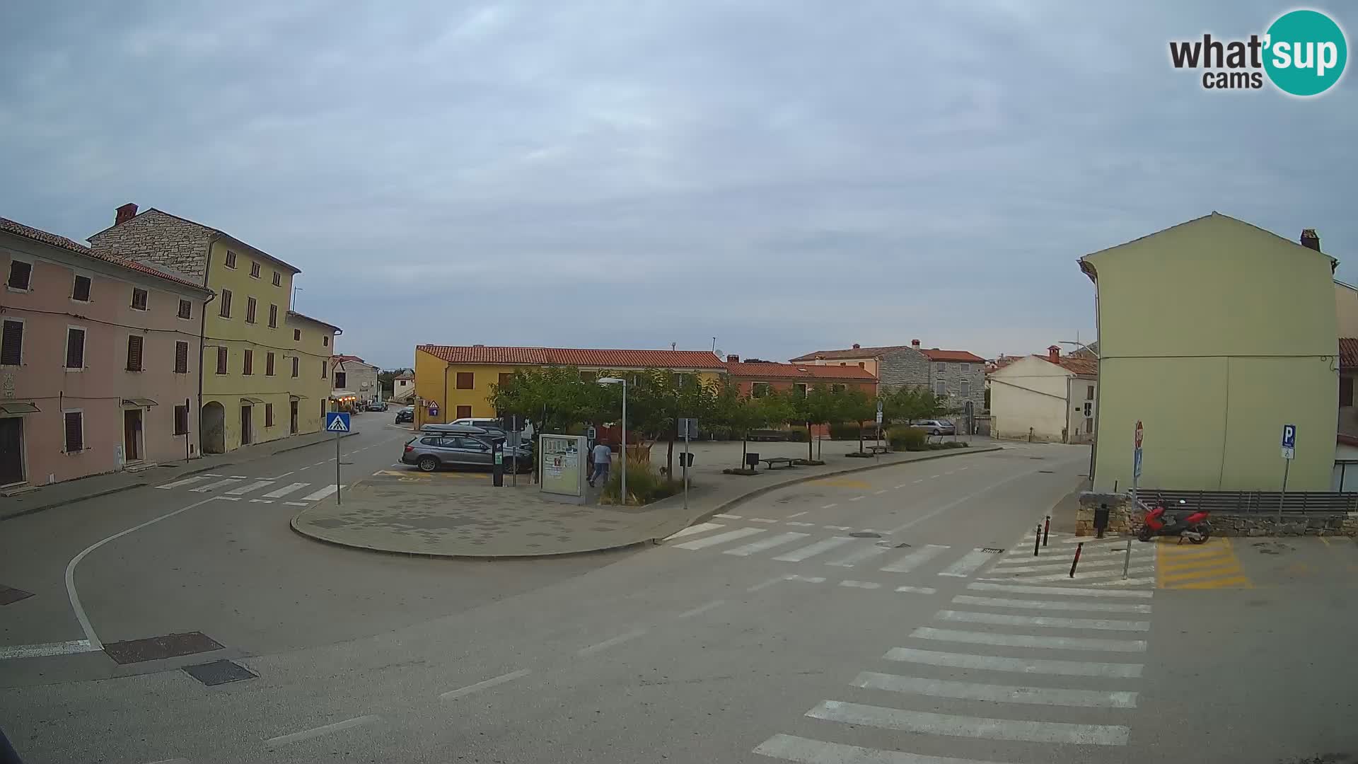 Bale, webcam de la plaza La Musa – Istria – Croacia