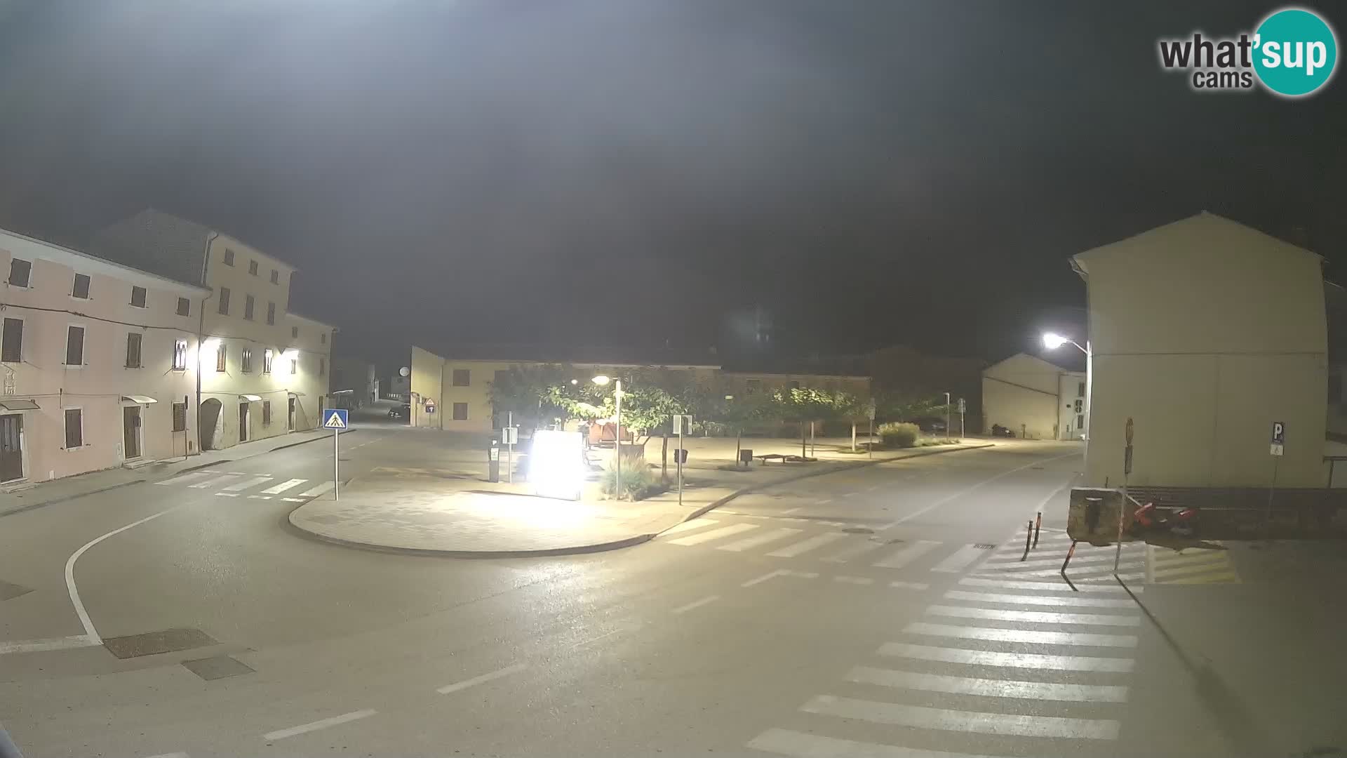 Bale, webcam de la plaza La Musa – Istria – Croacia