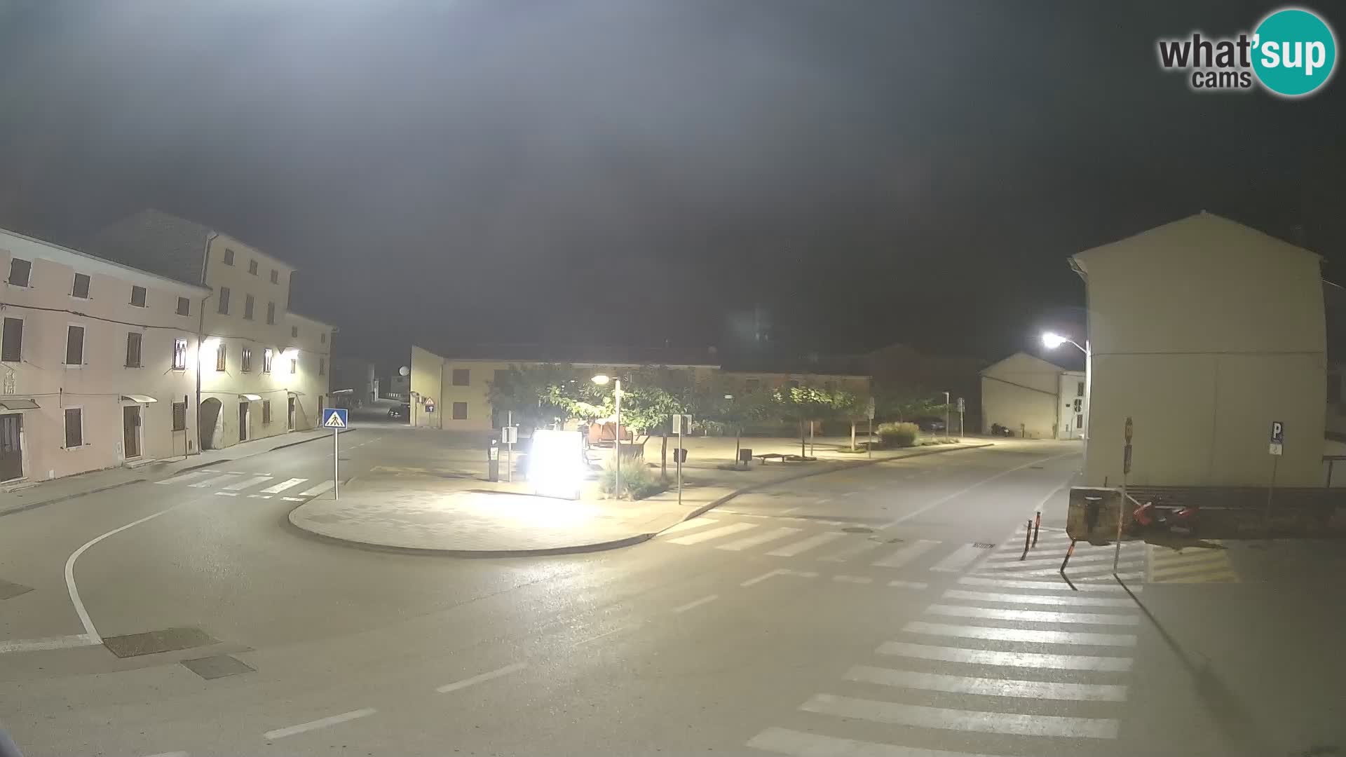 Bale, webcam de la plaza La Musa – Istria – Croacia