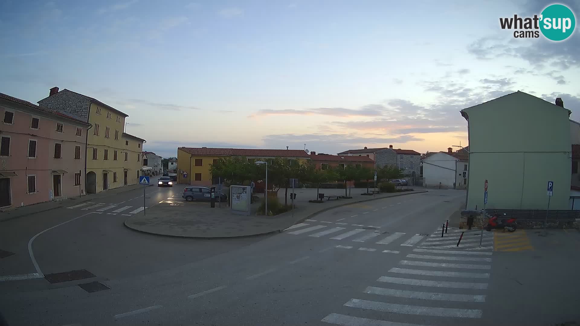 Bale Trg La Musa spletna kamera – Istra – Hrvaška