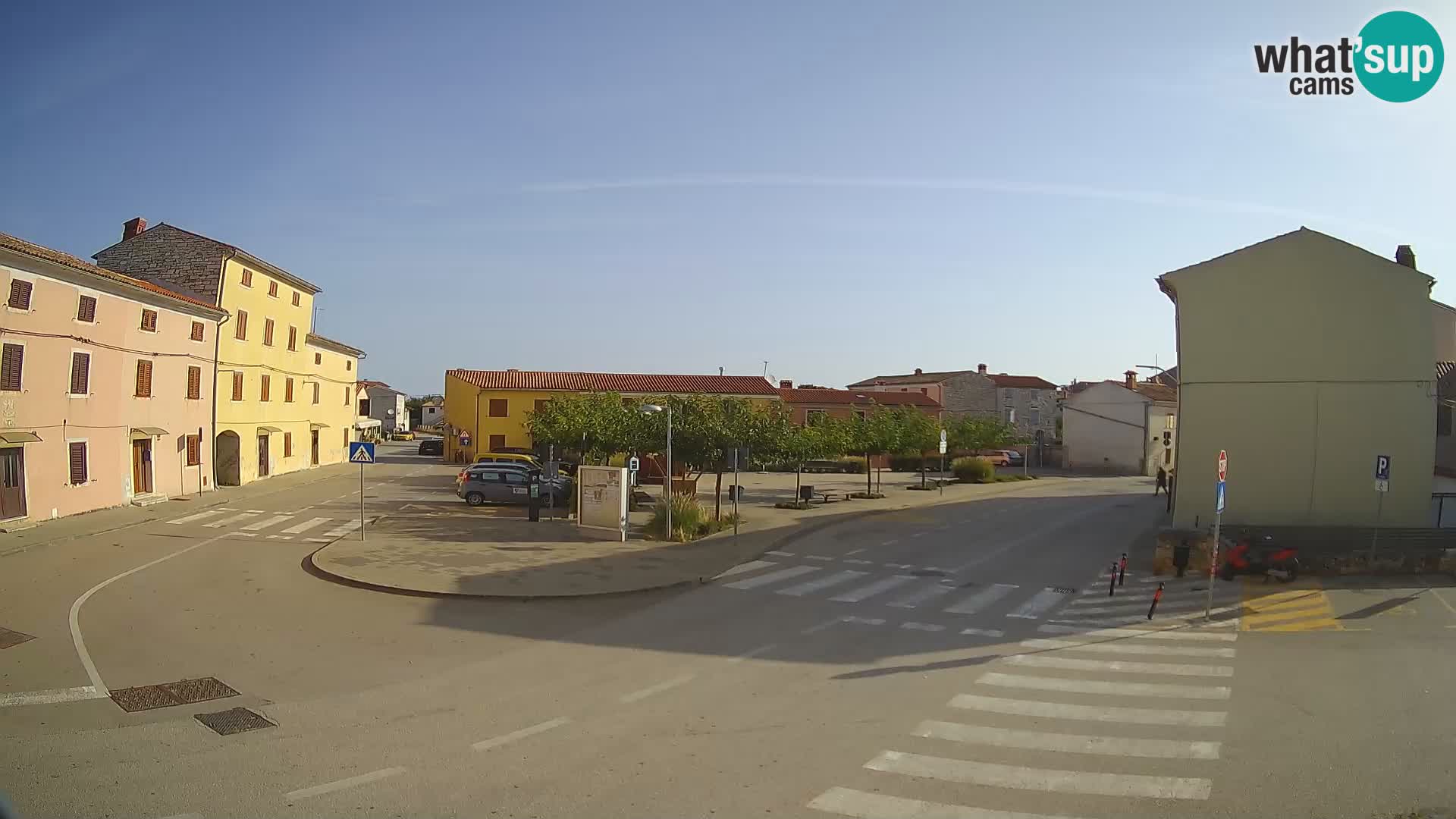 Bale Trg La Musa spletna kamera – Istra – Hrvaška