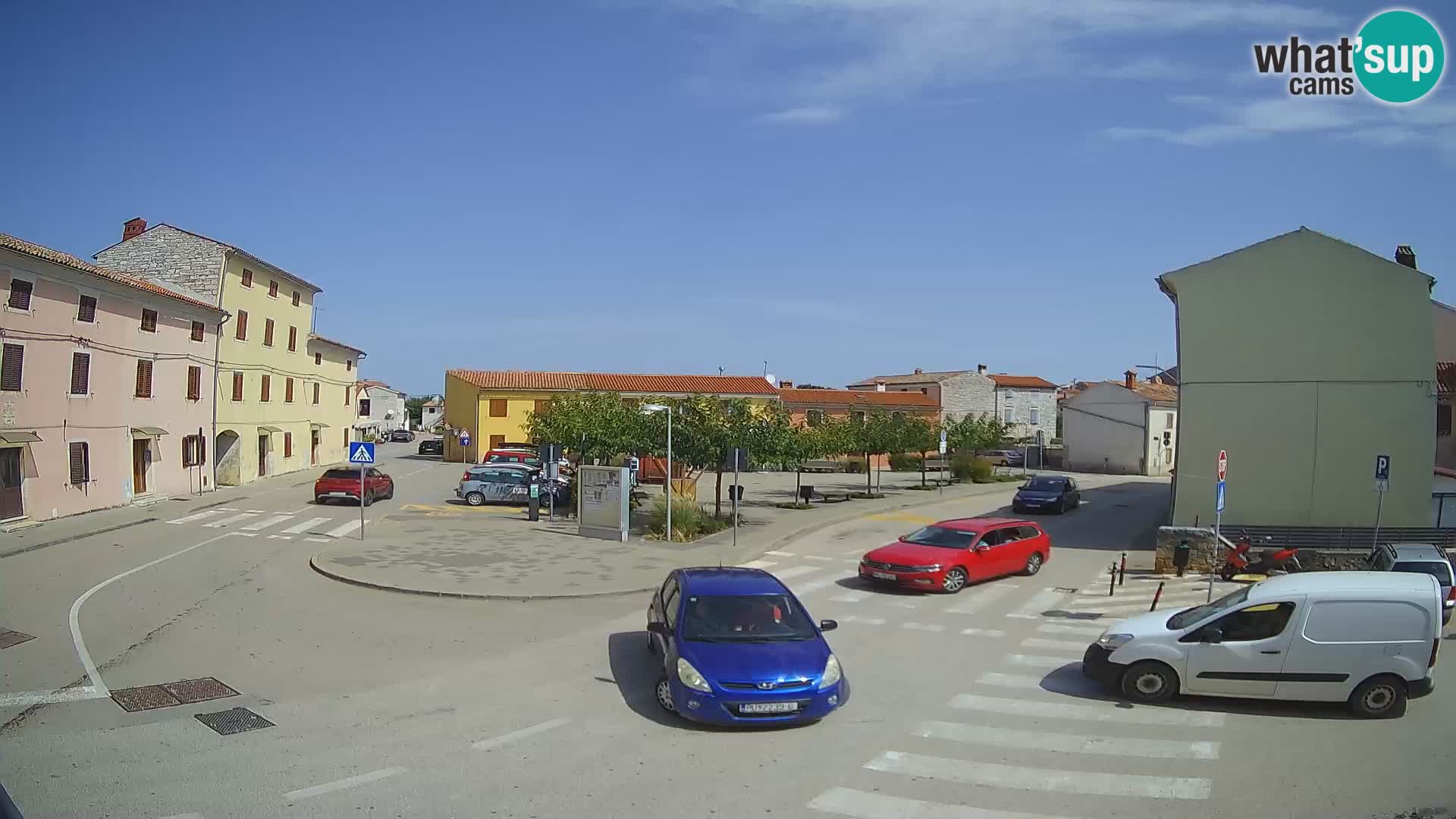 Bale Trg La Musa webcam – Istria – Croatia
