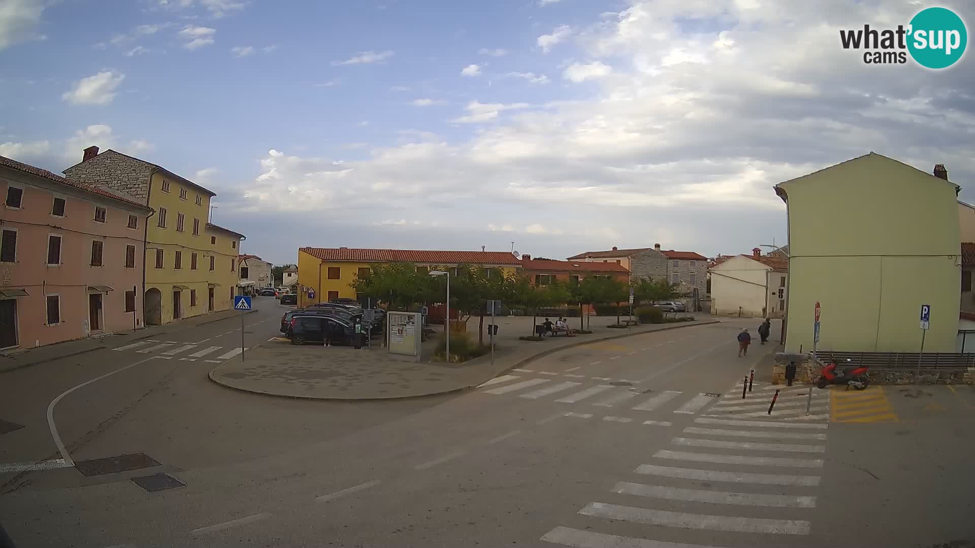 Bale, webcam de la plaza La Musa – Istria – Croacia