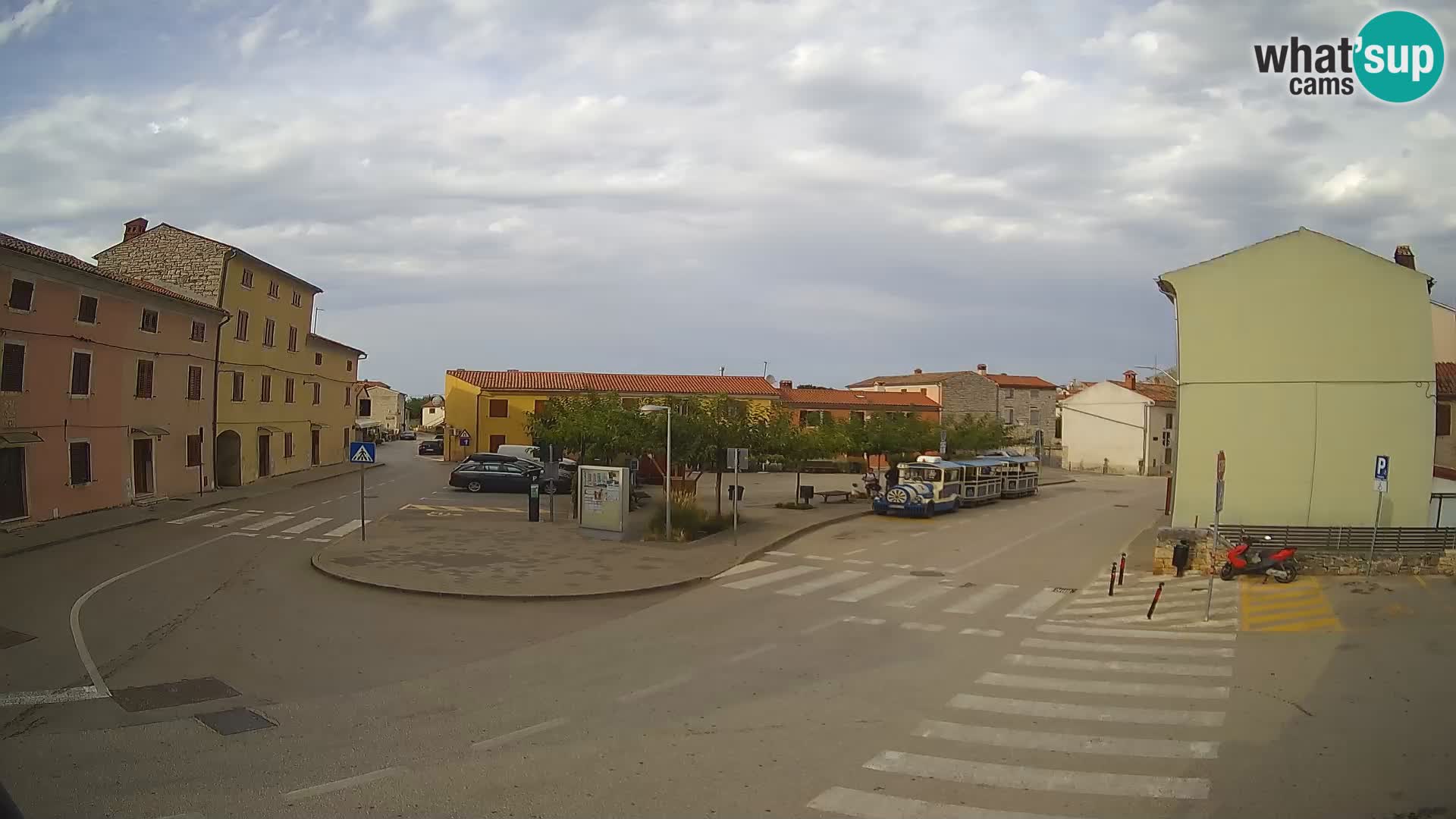 Bale, webcam de la place La Musa – Istrie – Croatie
