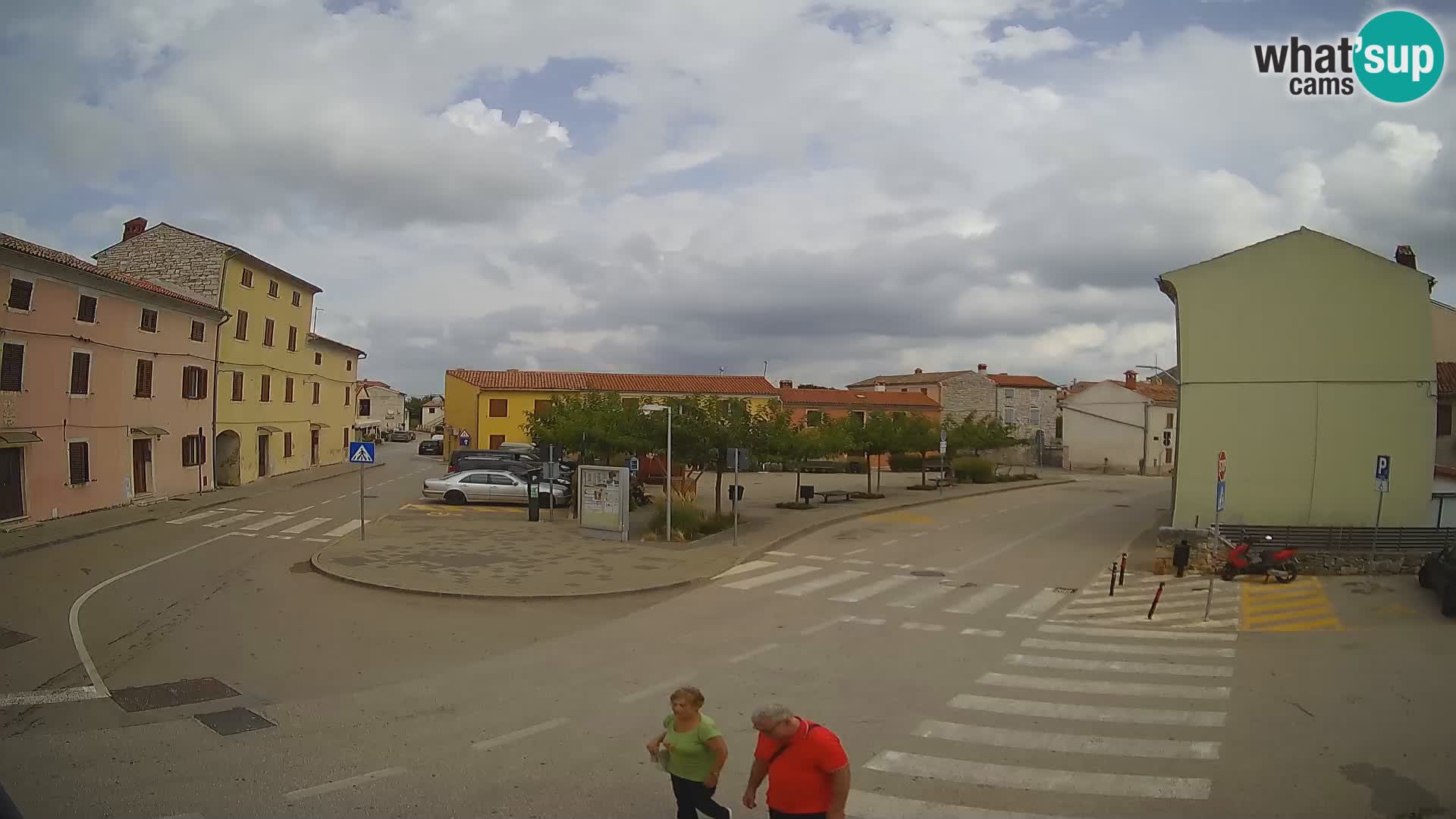 Bale Trg La Musa webcam – Istria – Croatia