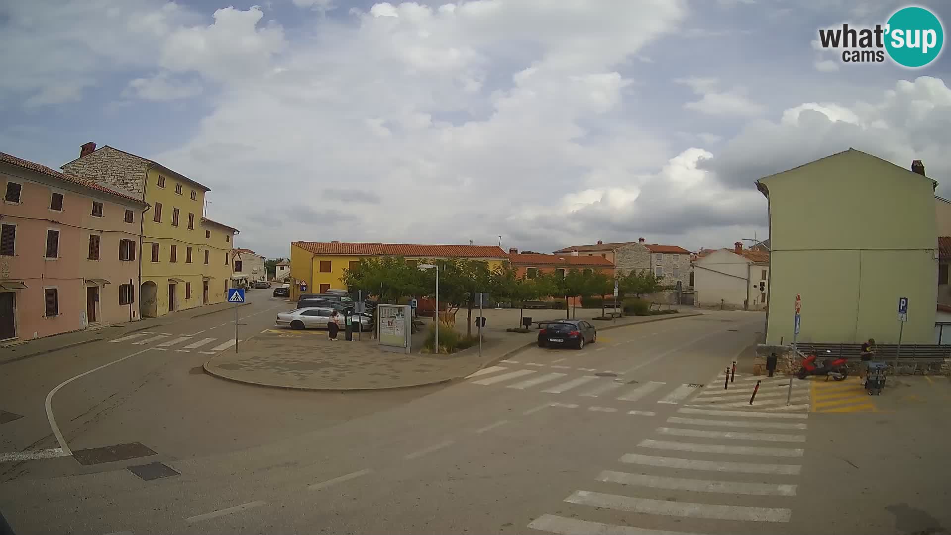 Bale Trg La Musa spletna kamera – Istra – Hrvaška