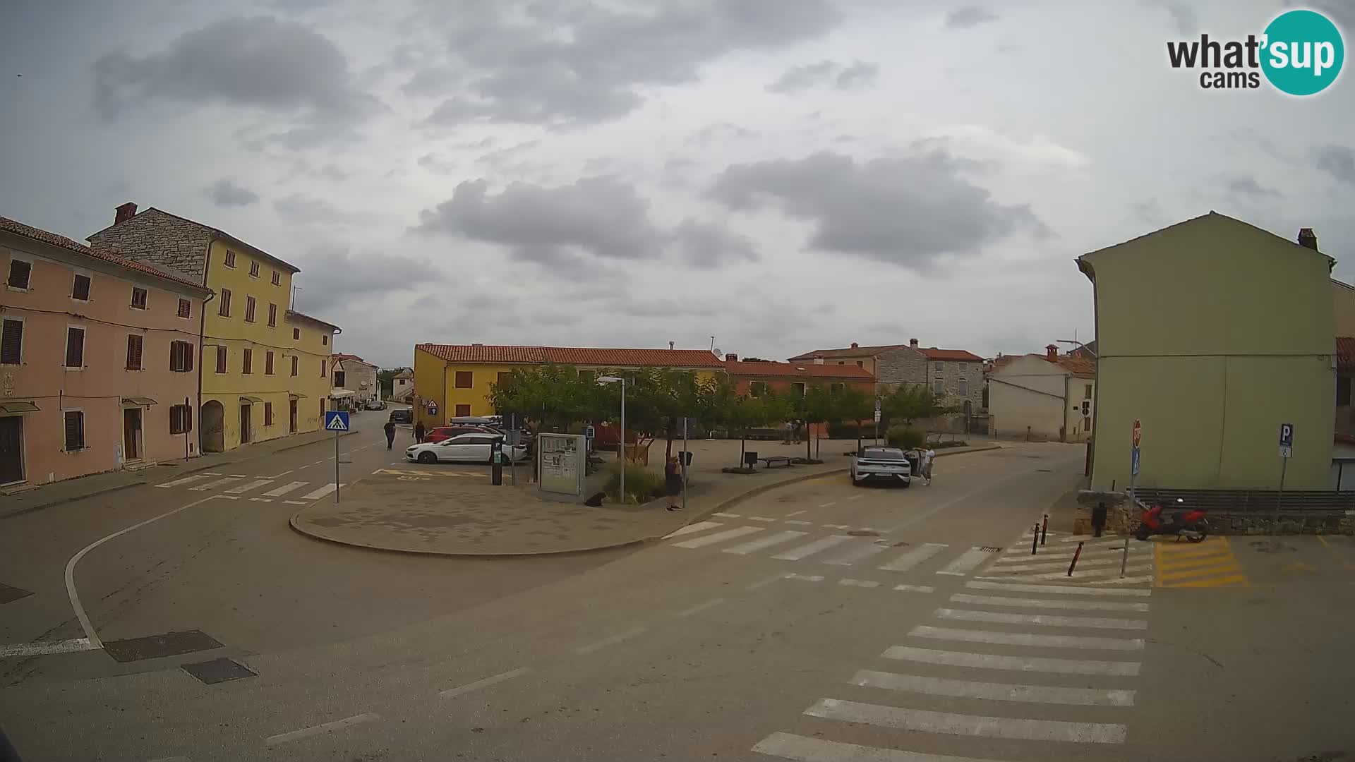 Bale Trg La Musa webcam – Istria – Croatia