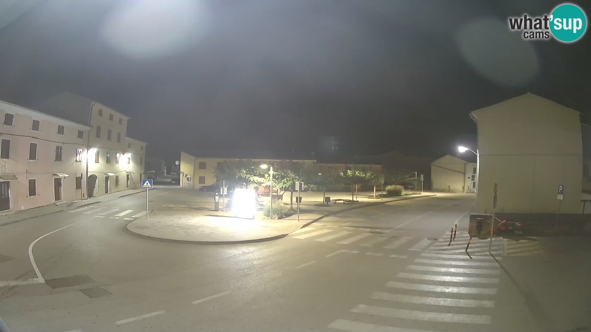 Bale, webcam de la place La Musa – Istrie – Croatie