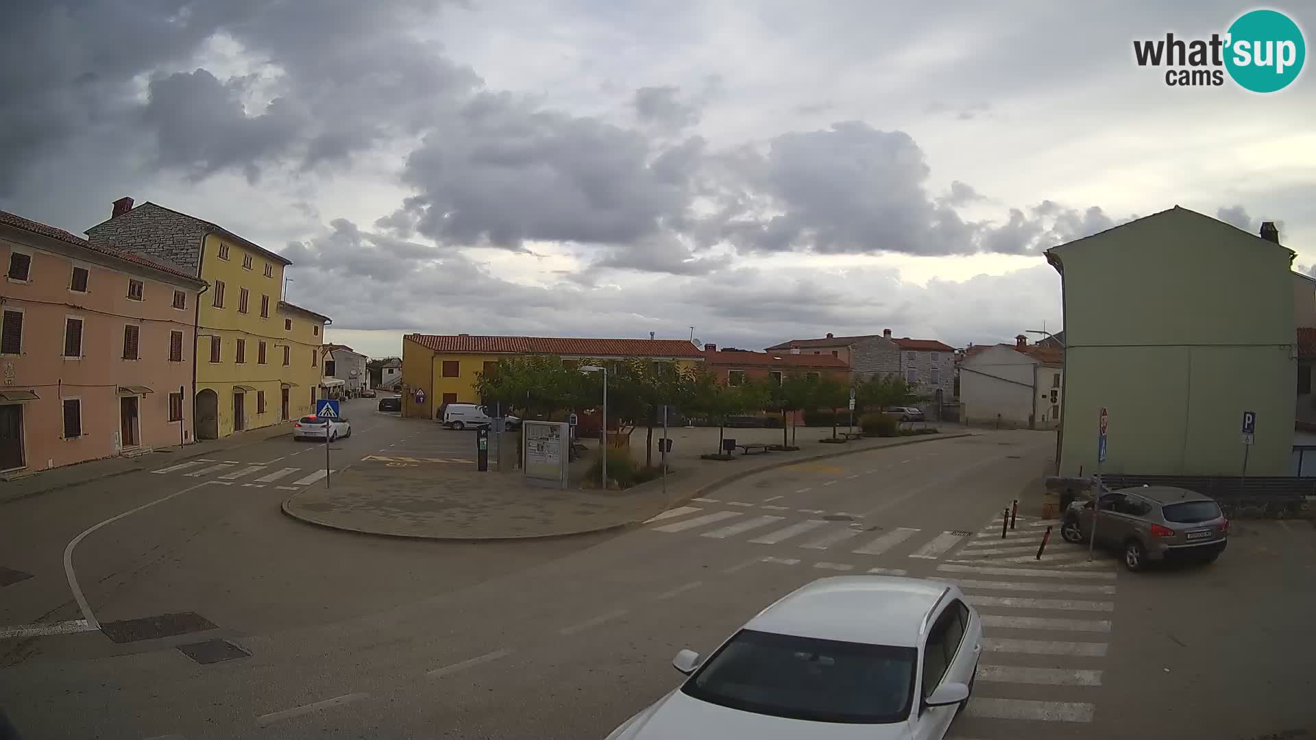 Bale, webcam de la place La Musa – Istrie – Croatie