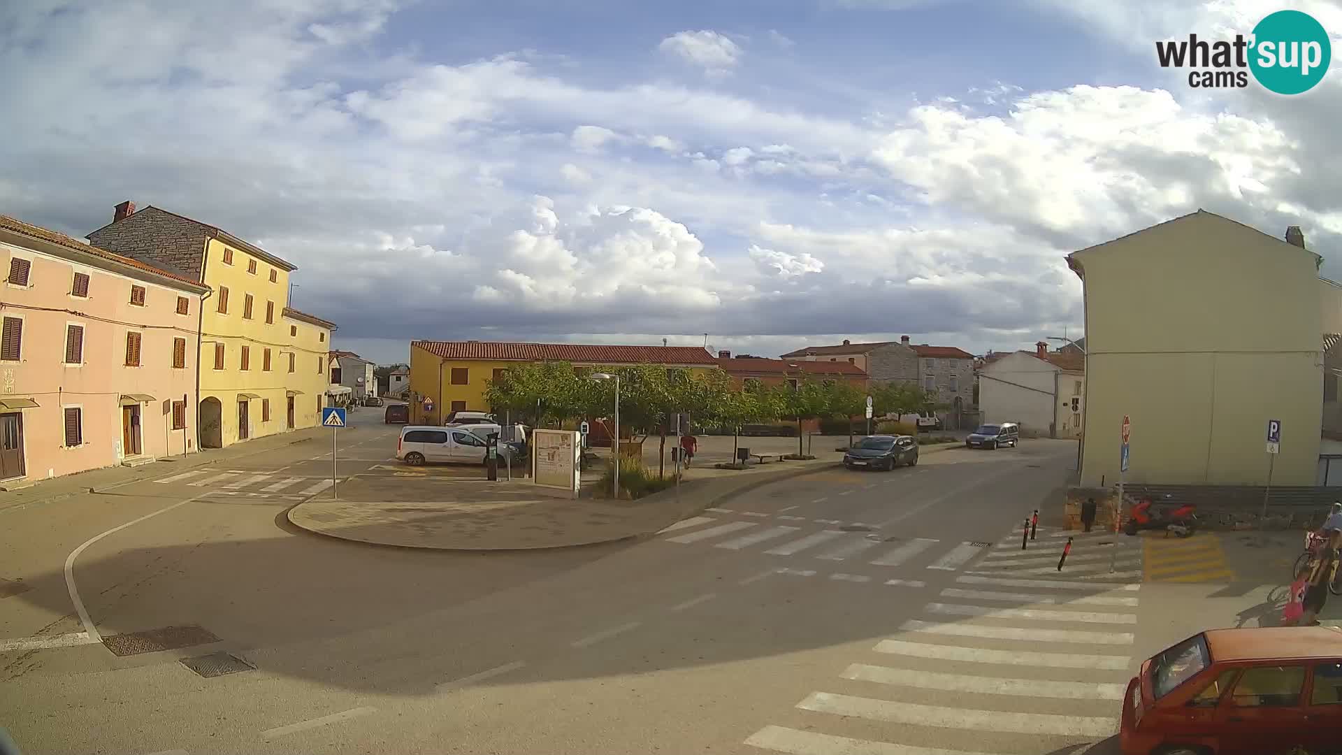 Bale, webcam de la plaza La Musa – Istria – Croacia