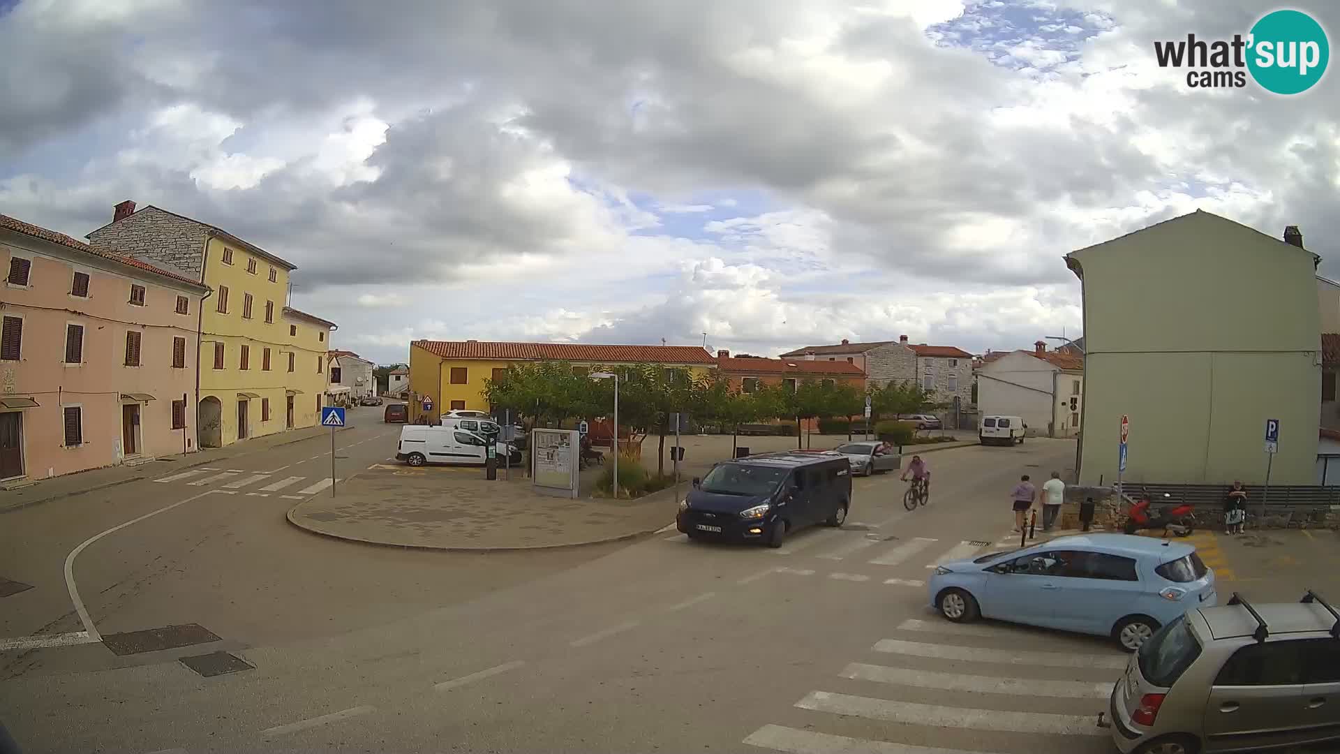 Bale, webcam de la plaza La Musa – Istria – Croacia