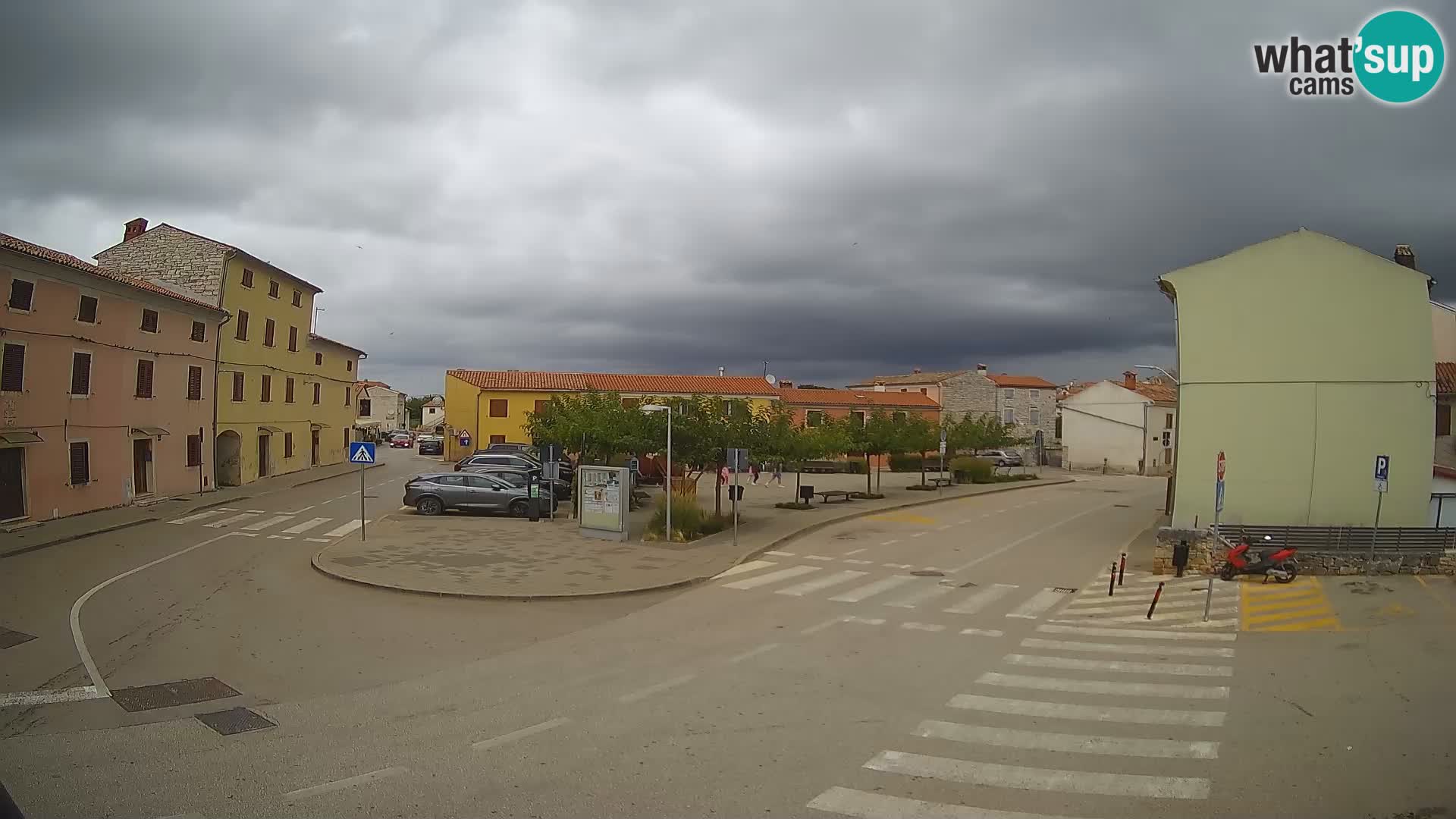 Bale, webcam de la plaza La Musa – Istria – Croacia