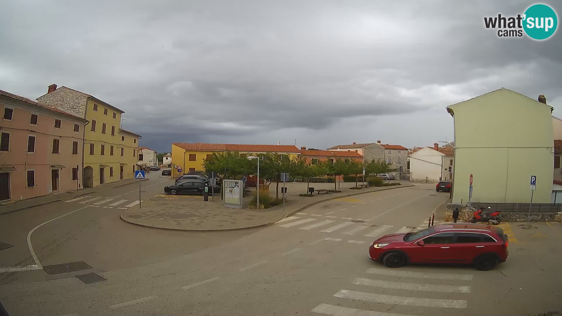 Bale, webcam de la plaza La Musa – Istria – Croacia